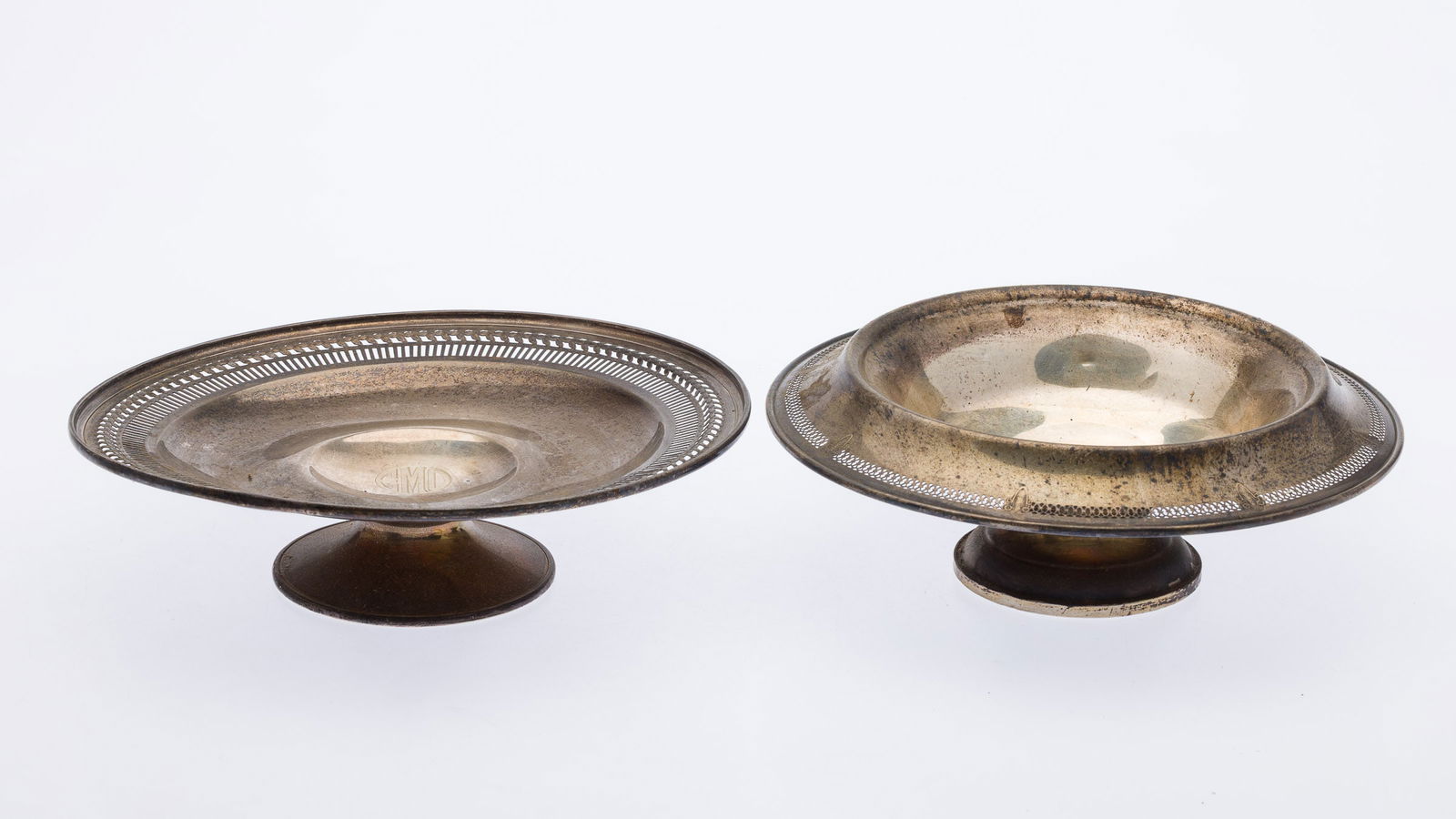 6 Sterling Silver Footed Table Articles - 2