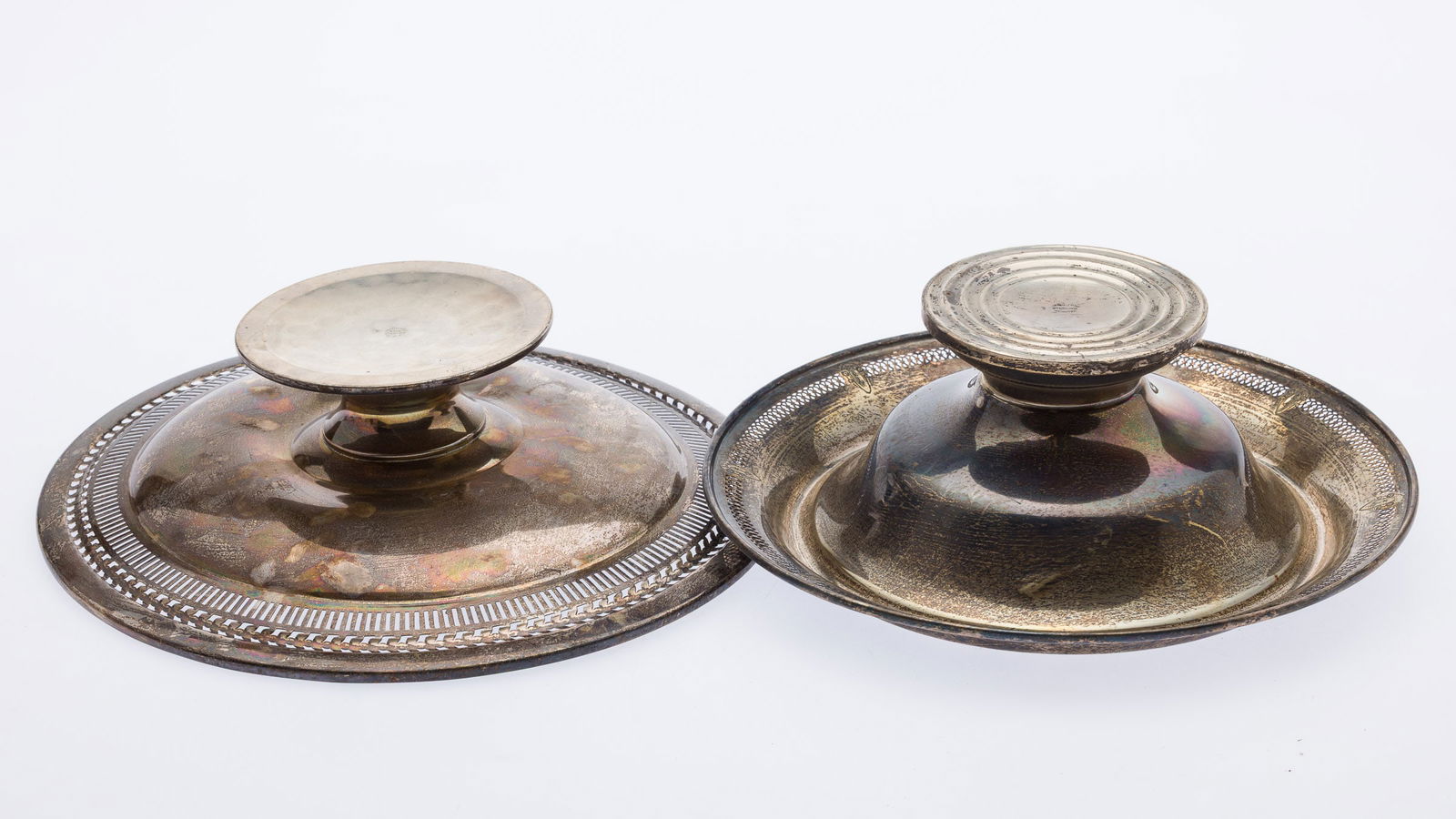 6 Sterling Silver Footed Table Articles - 5