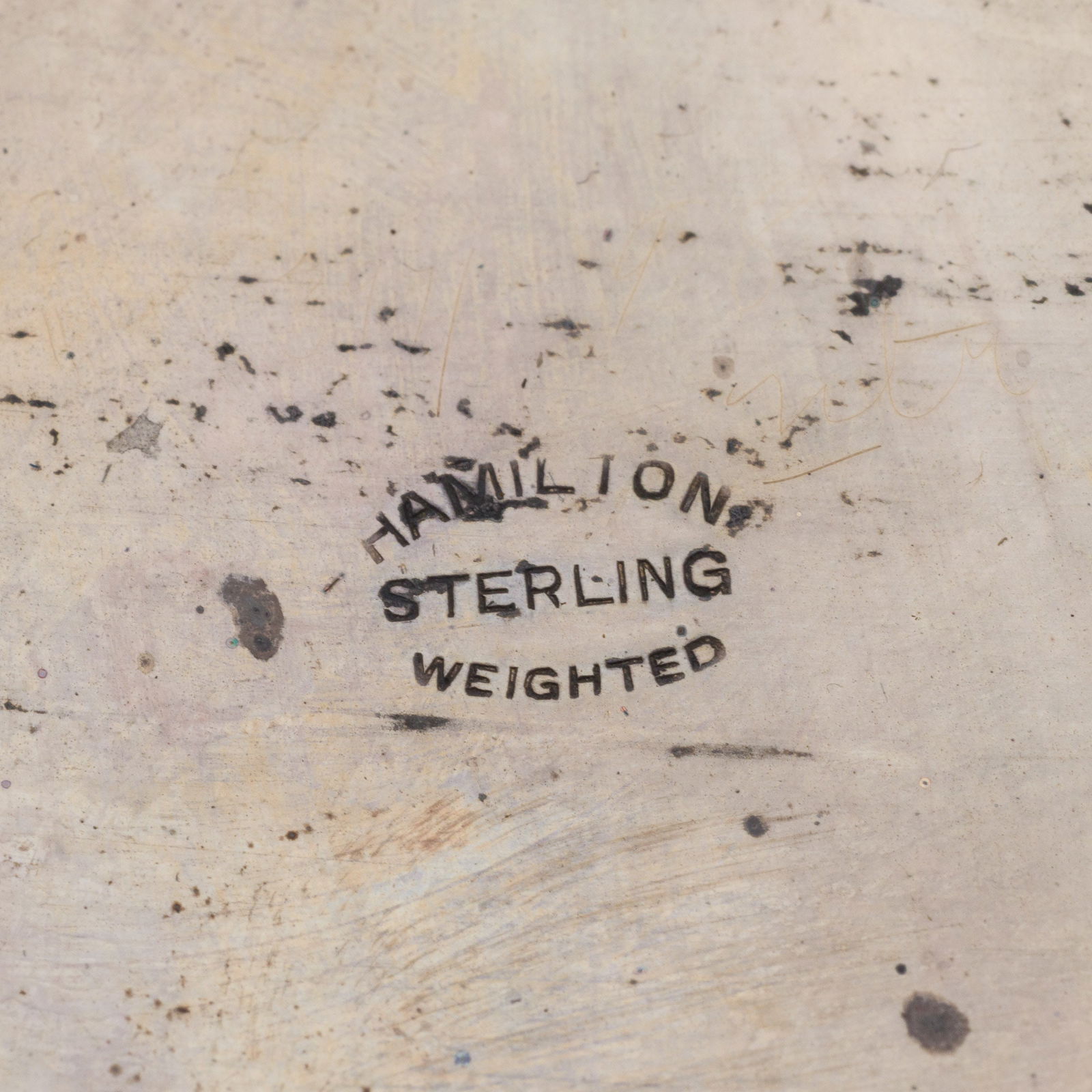 6 Sterling Silver Footed Table Articles - 7