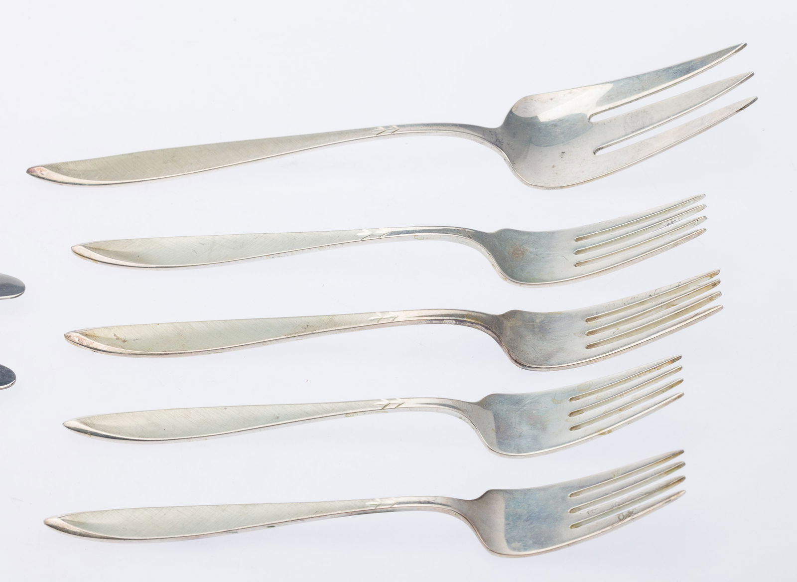 Gorham Sterling Silver Flatware Set for 2, 10 Pcs. - 3