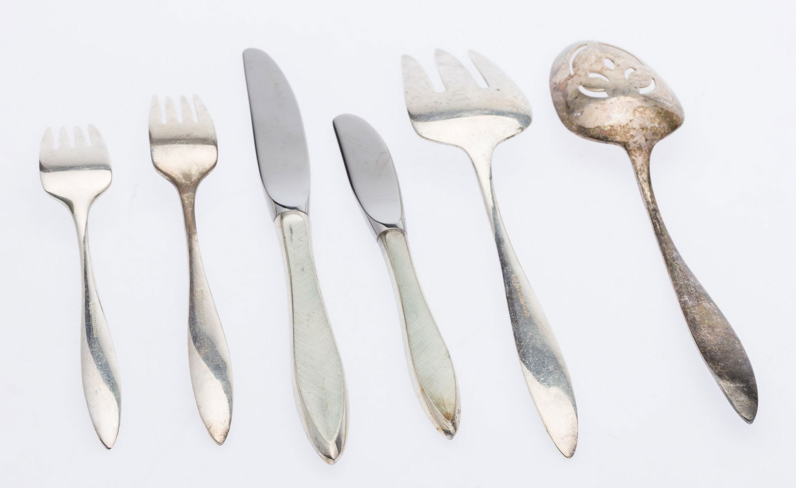 Gorham Sterling Silver Flatware Set for 2, 10 Pcs. - 7