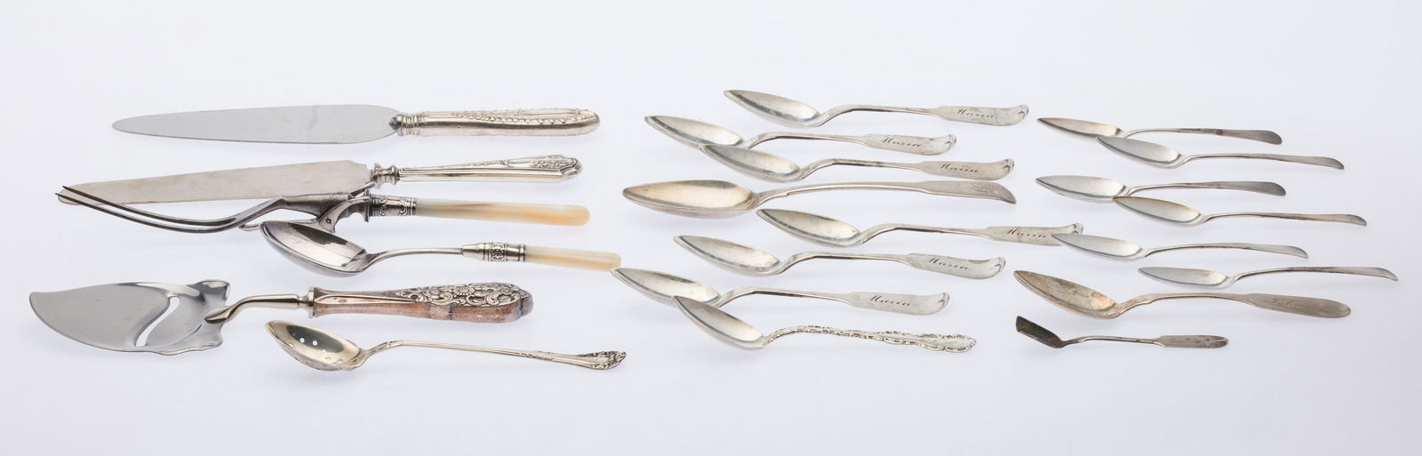 Group of Sterling and Coin Utensils (1 of 16)
