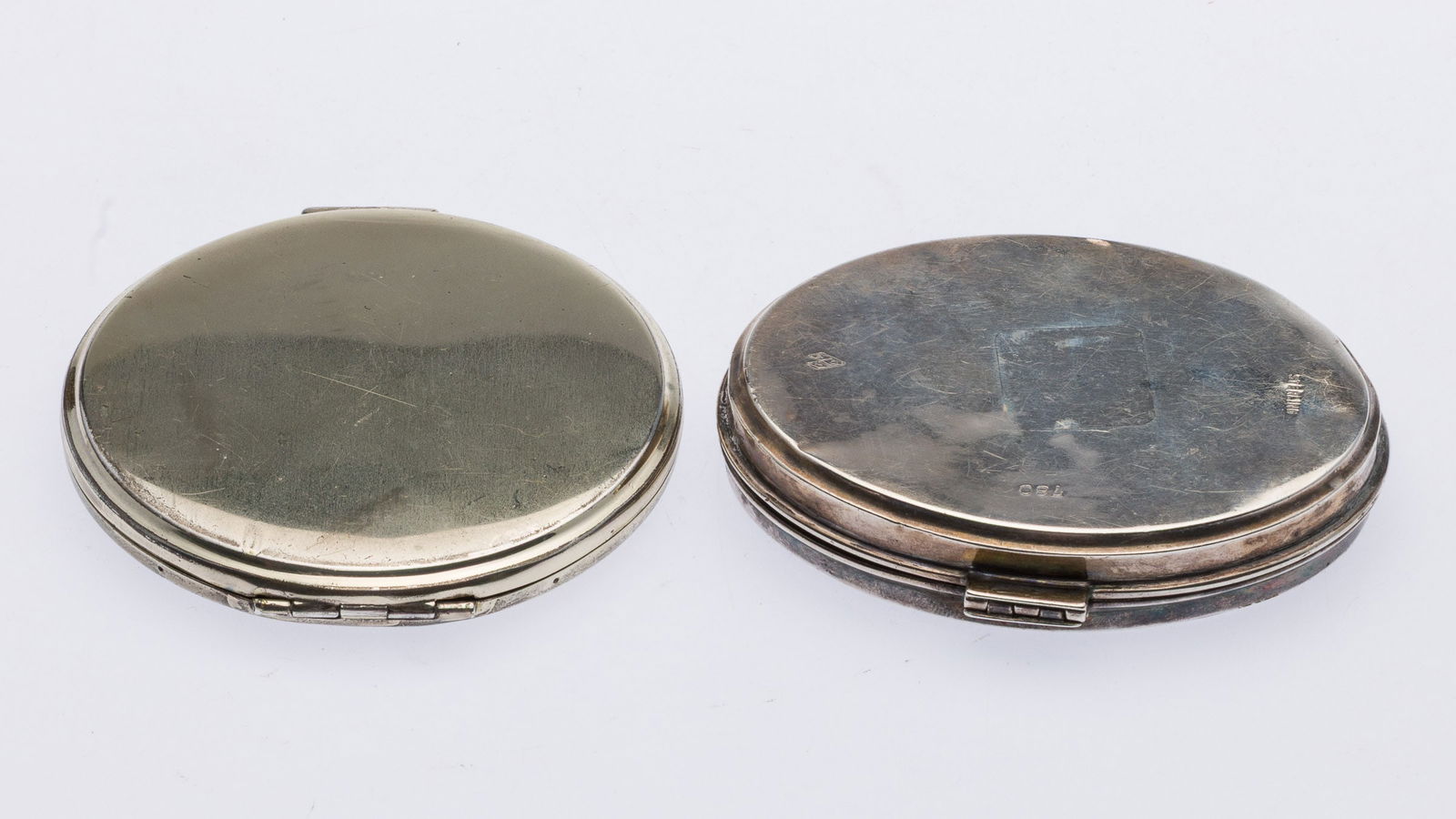 Sterling Silver Box and Compact - 3