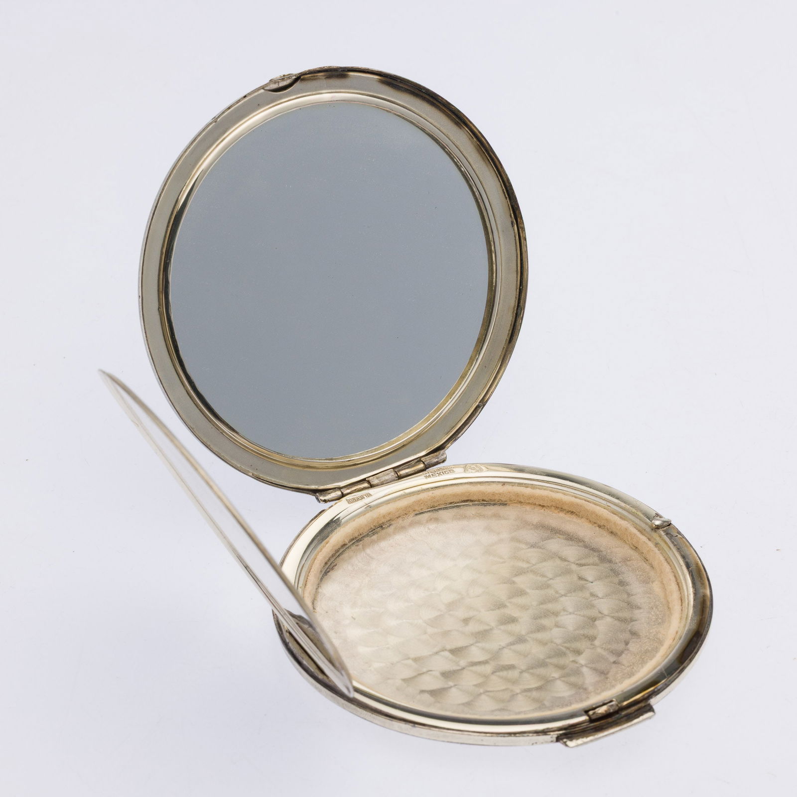 Sterling Silver Box and Compact - 5