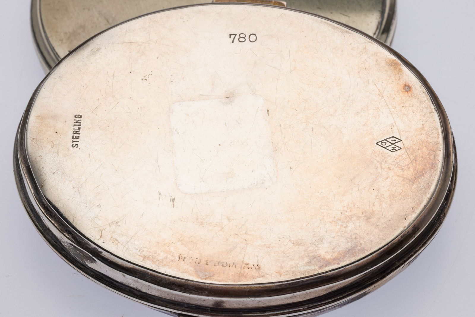 Sterling Silver Box and Compact - 8