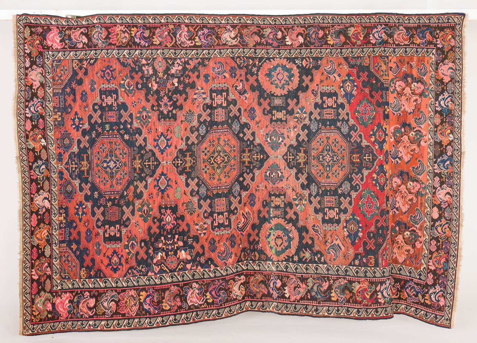 Antique Tribal Caucasian Flatweave Kilim Rug (1 of 10)