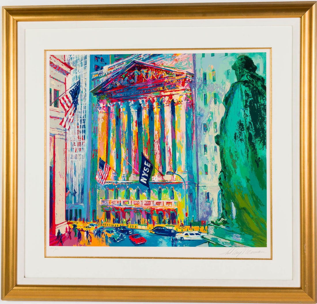LeRoy Neiman (1921-2012) NY Stock Exchange Serigraph (1 of 12)