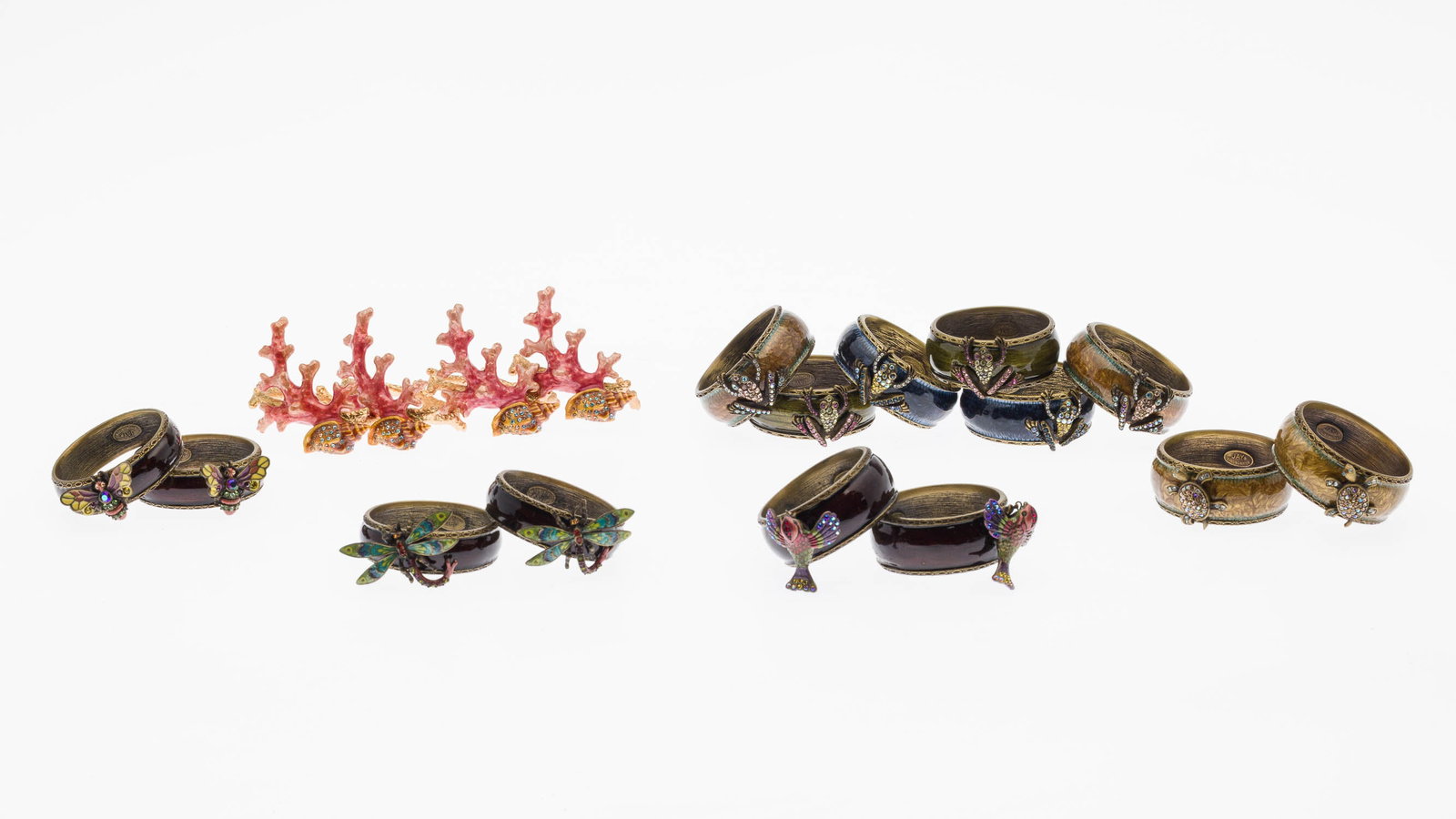 18 Jay Strongwater Enamel Napkin Rings (1 of 7)