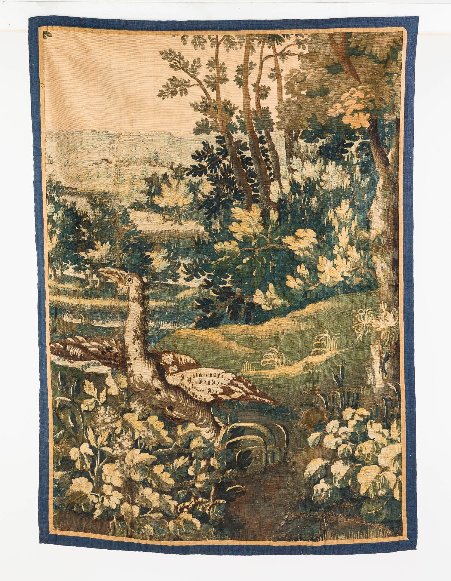 Aubusson Tapestry with Bird, 18th Century (1 of 9)