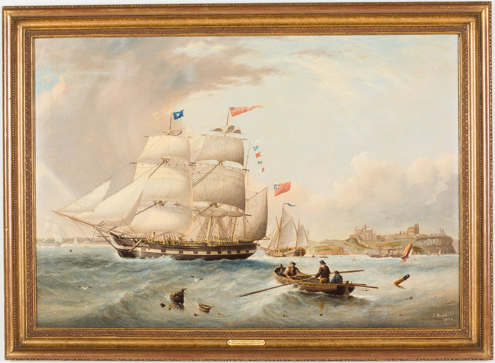 John Scott (1802-1885) Golden Spring Off Tynemouth (1 of 20)