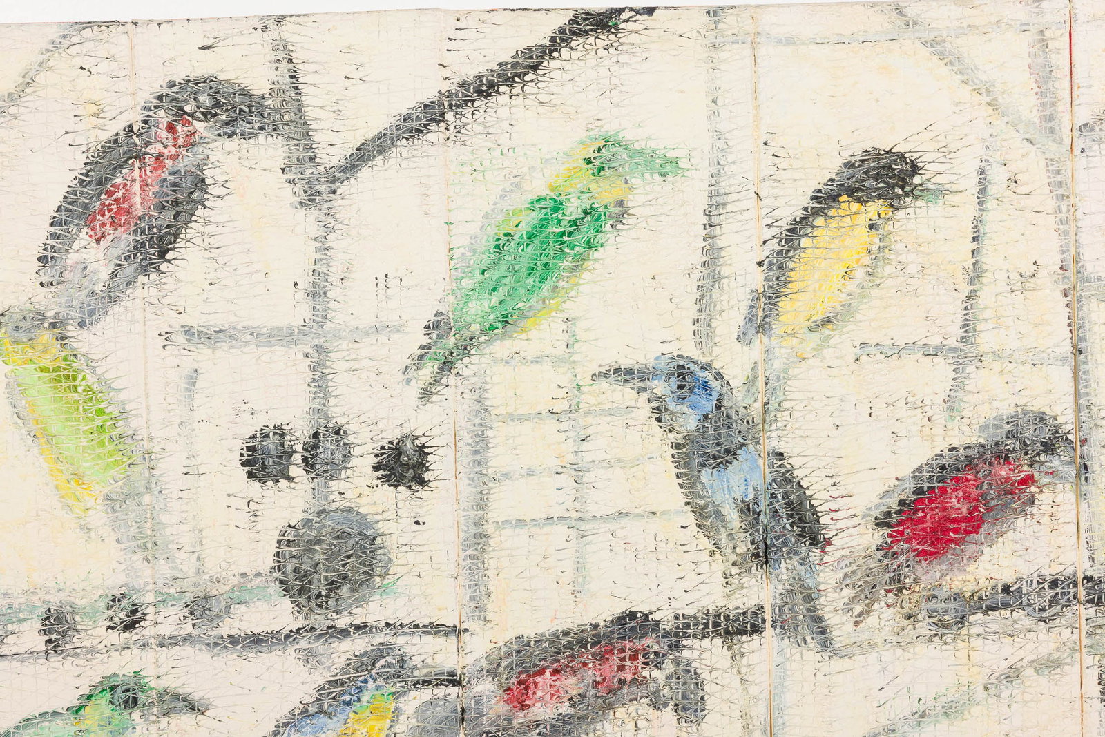 Hunt Slonem (American, b. 1951), Picul, O/C, 2000 - 10