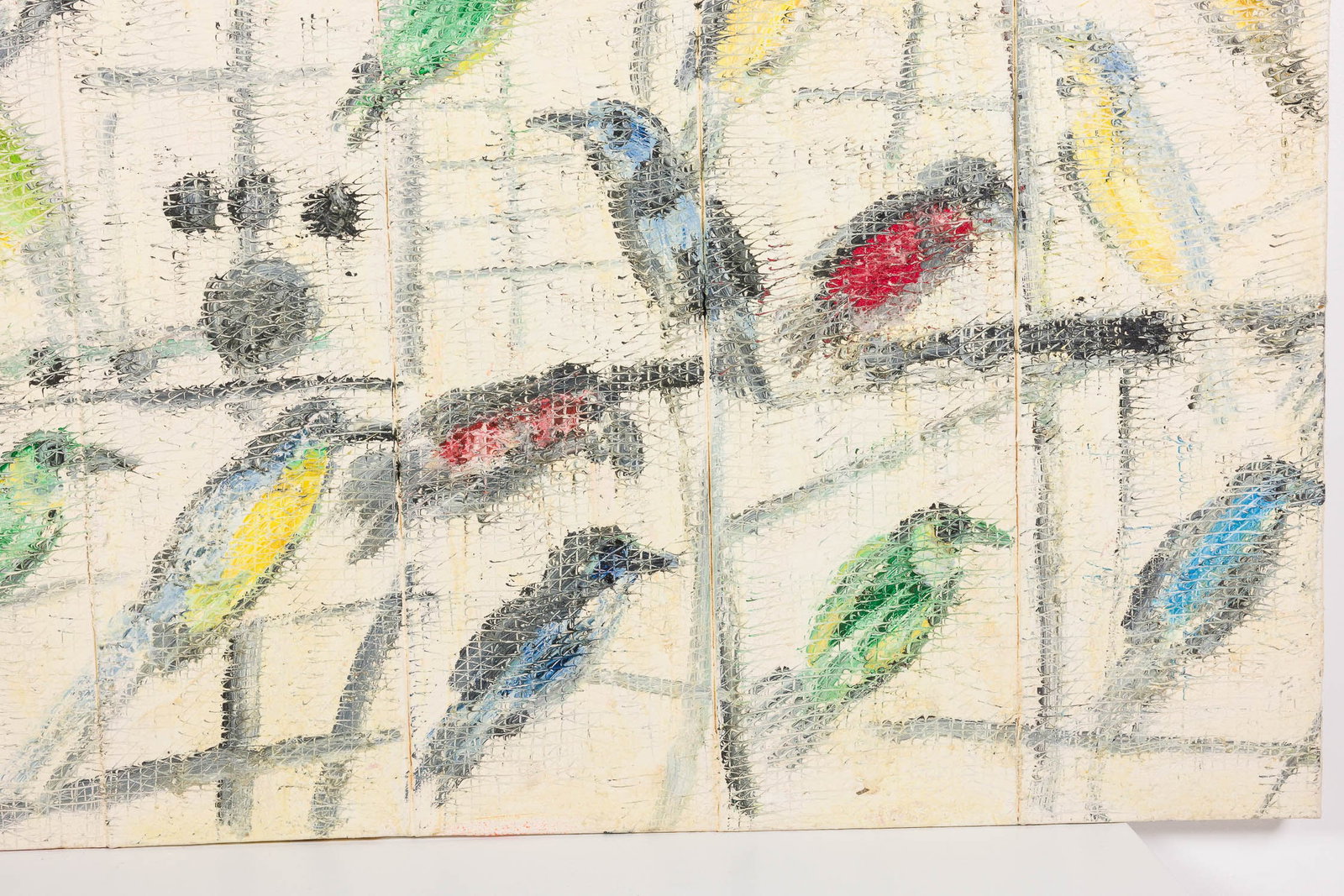Hunt Slonem (American, b. 1951), Picul, O/C, 2000 - 11