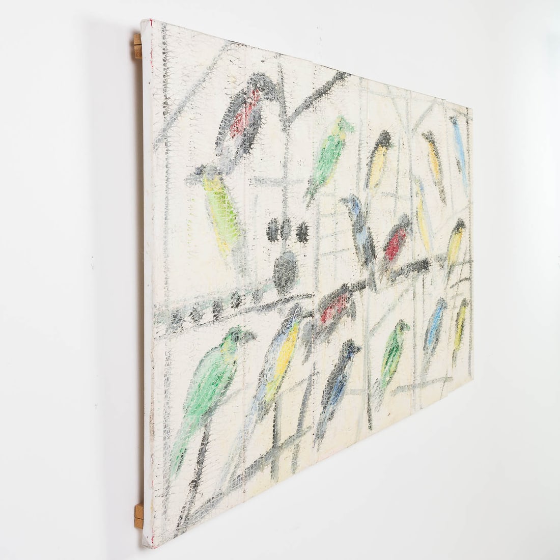 Hunt Slonem (American, b. 1951), Picul, O/C, 2000 - 4