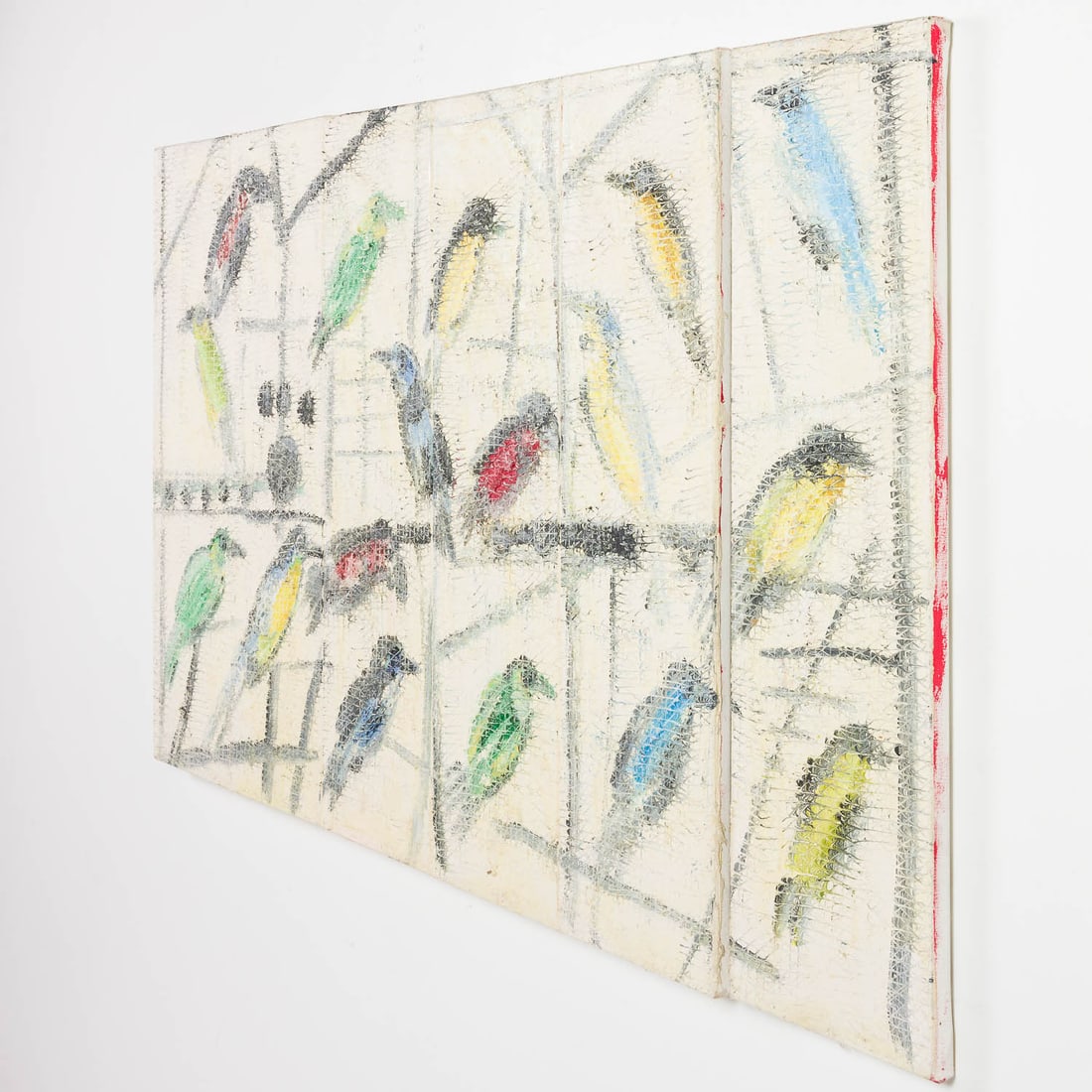 Hunt Slonem (American, b. 1951), Picul, O/C, 2000 - 5