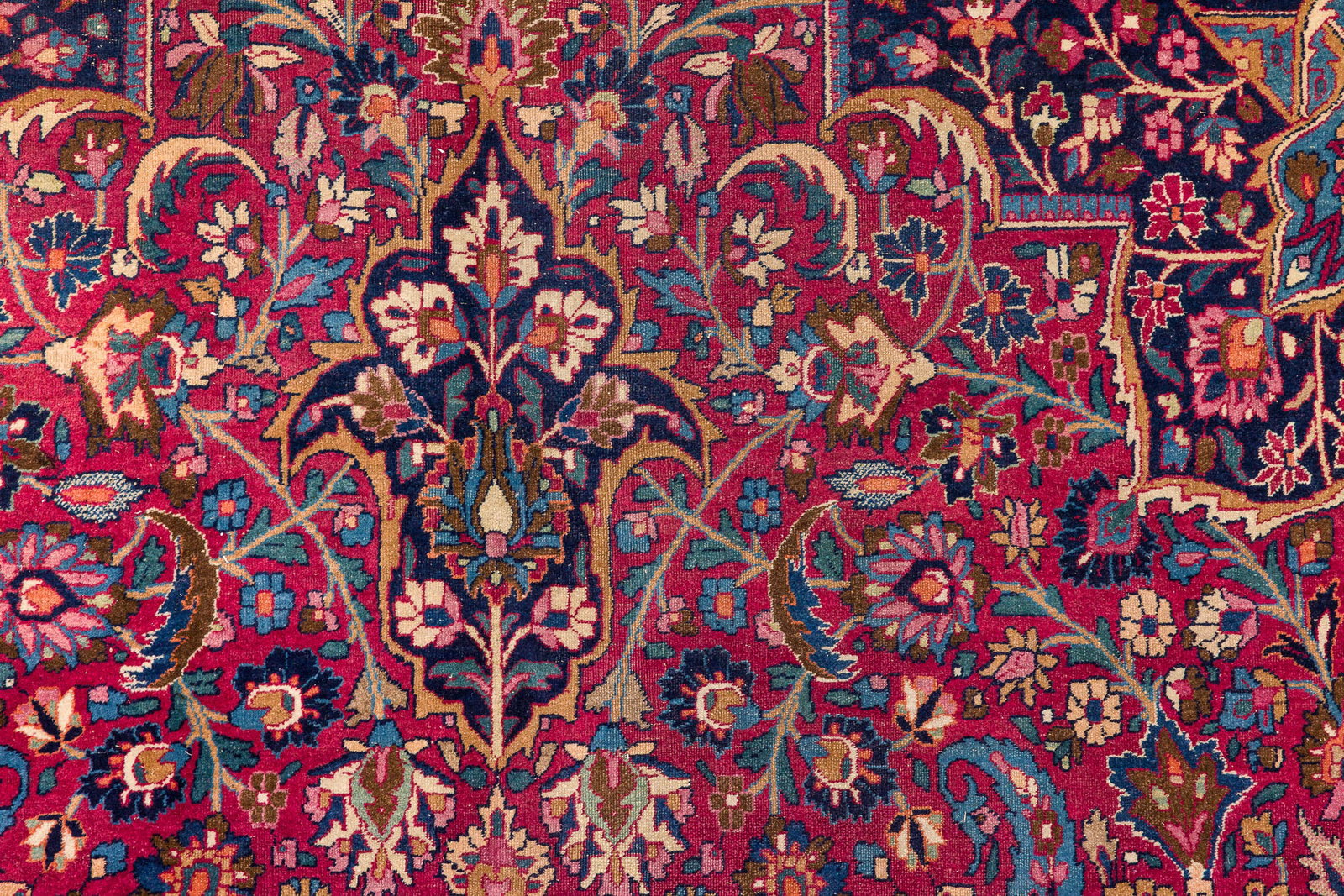 Large Persian Wool Carpet, 20th C - 10