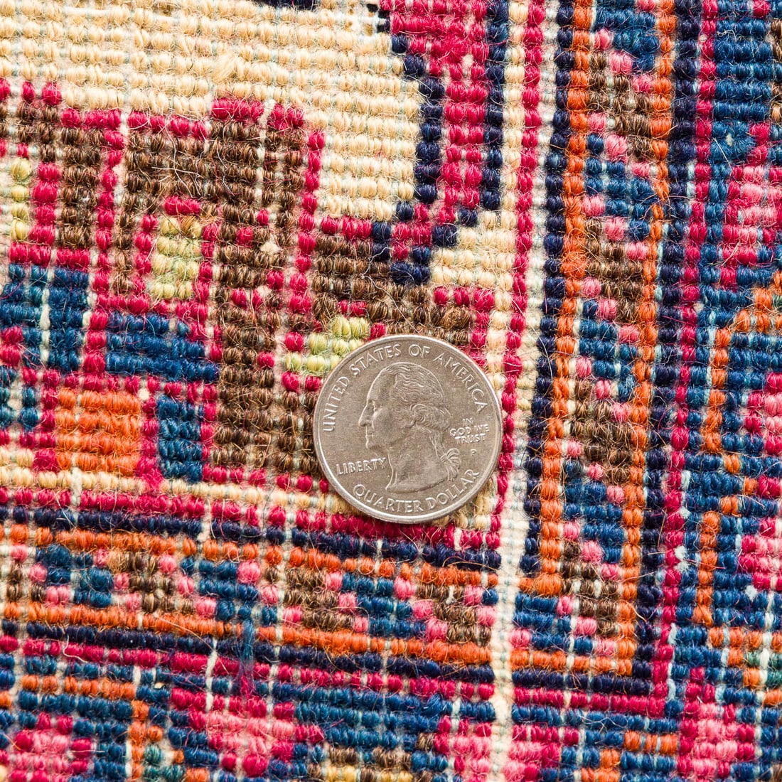 Large Persian Wool Carpet, 20th C - 12