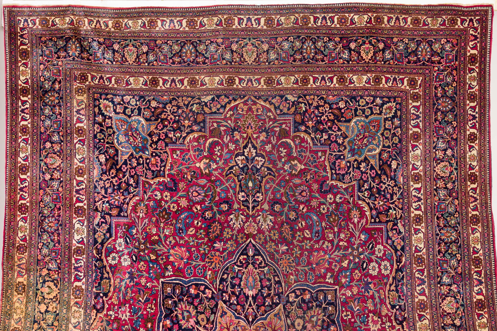 Large Persian Wool Carpet, 20th C - 5
