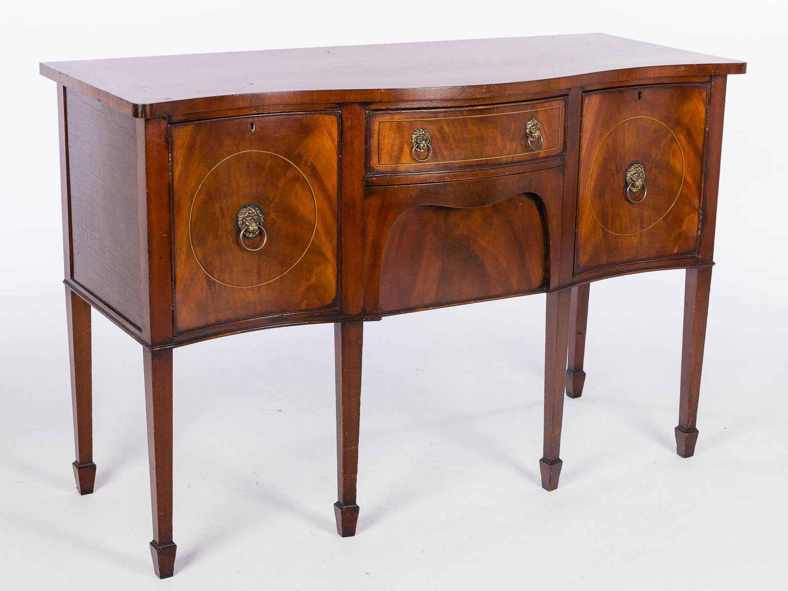 George III Mahogany Sideboard, 19th C (1 of 13)