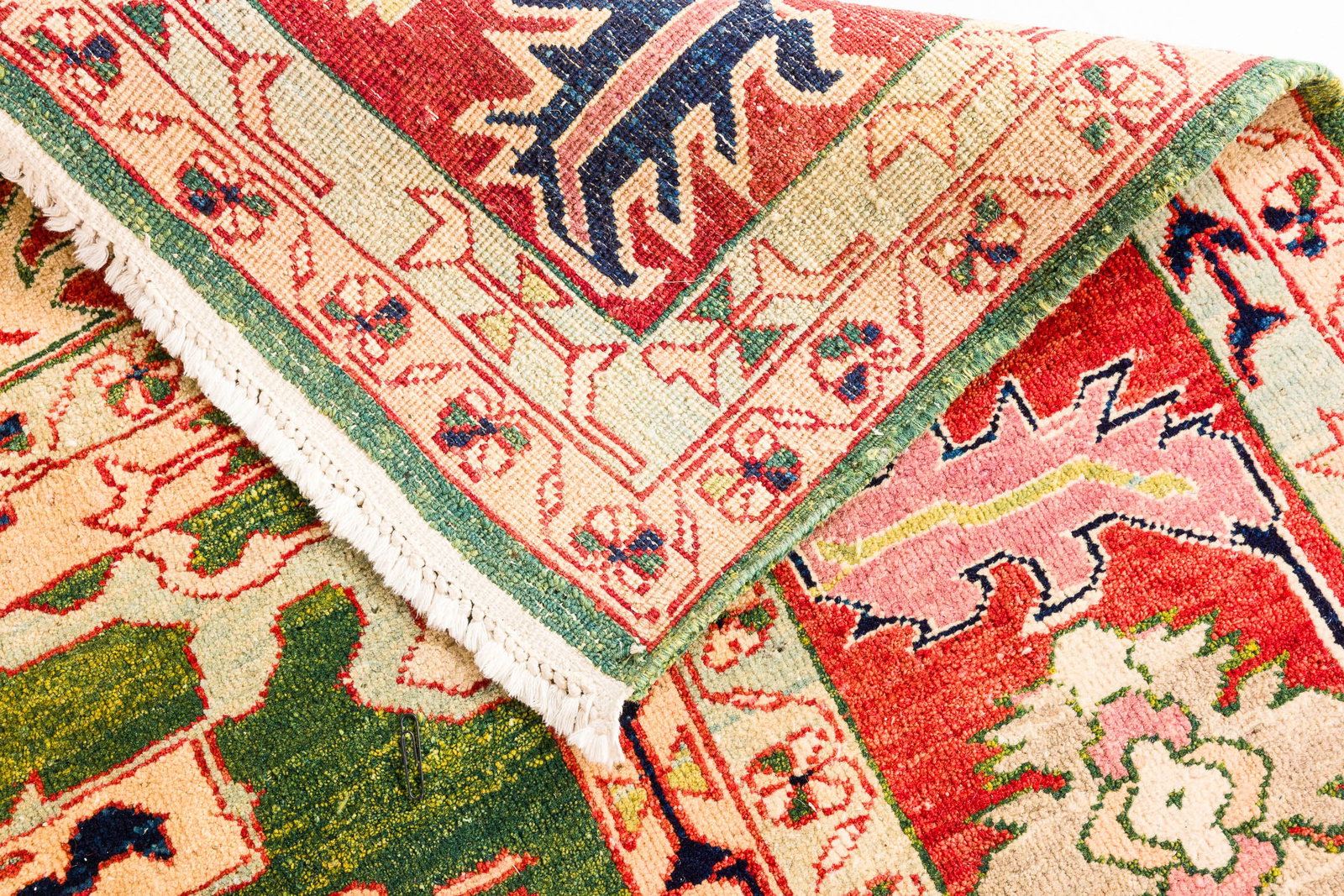 Oushak Wool Carpet, 20th C - 8
