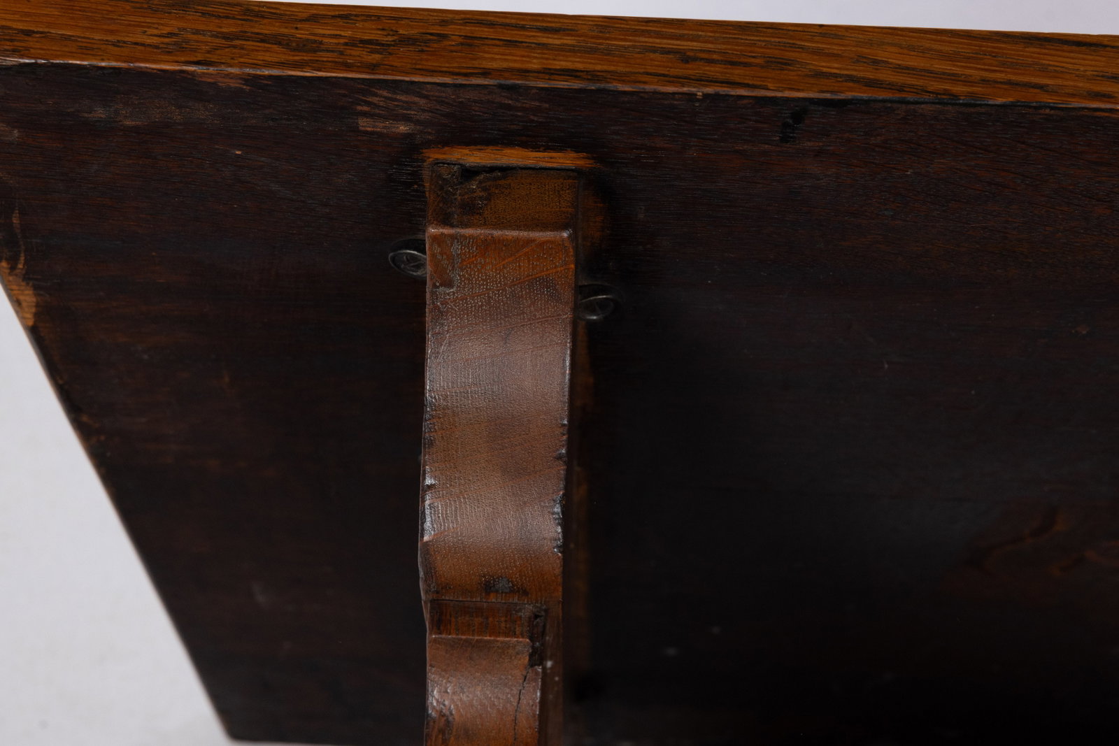 Stickley Oak Trestle Table - 11