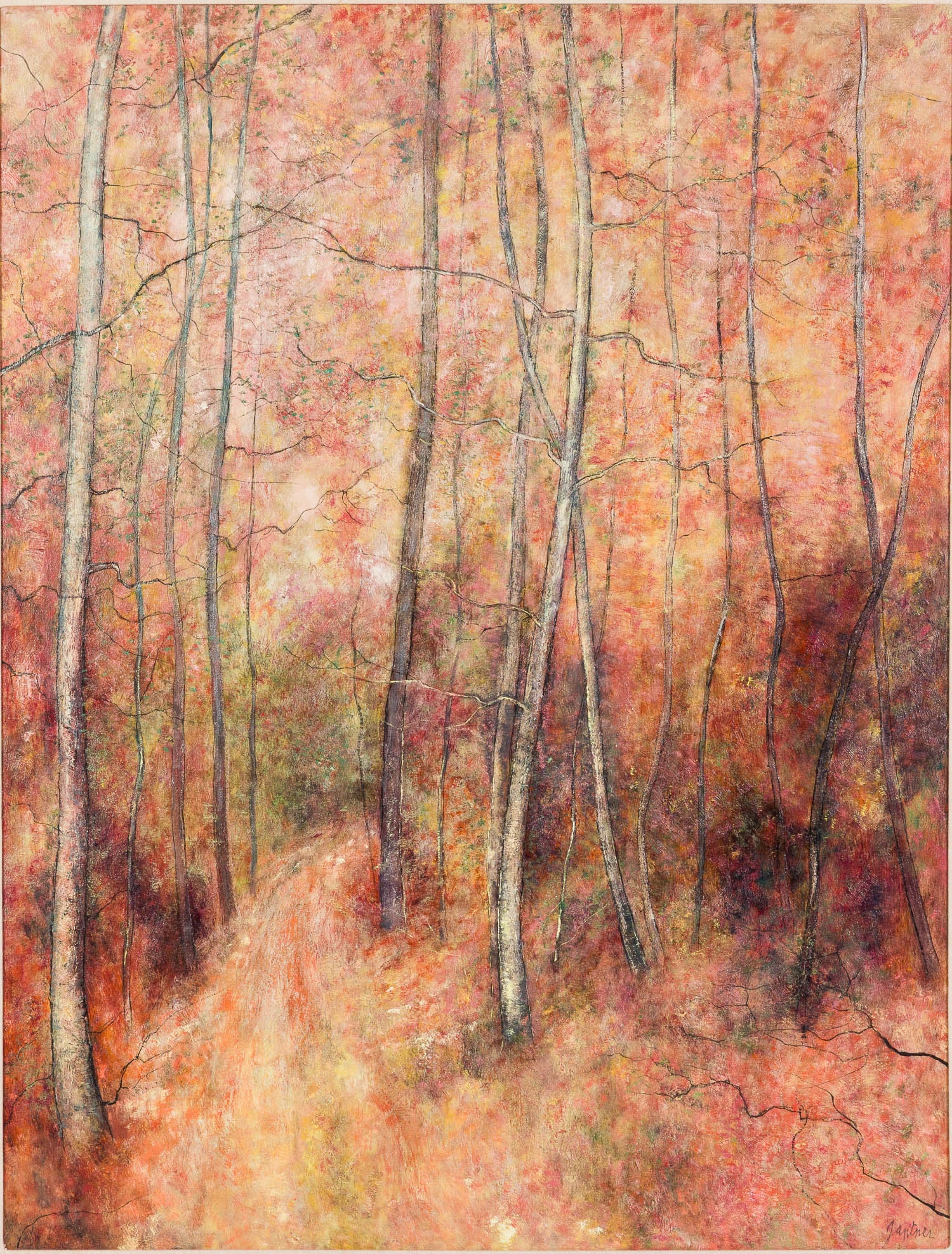Bernard Gantner (1928-2018) La Foret en Automne, O/C (1 of 15)