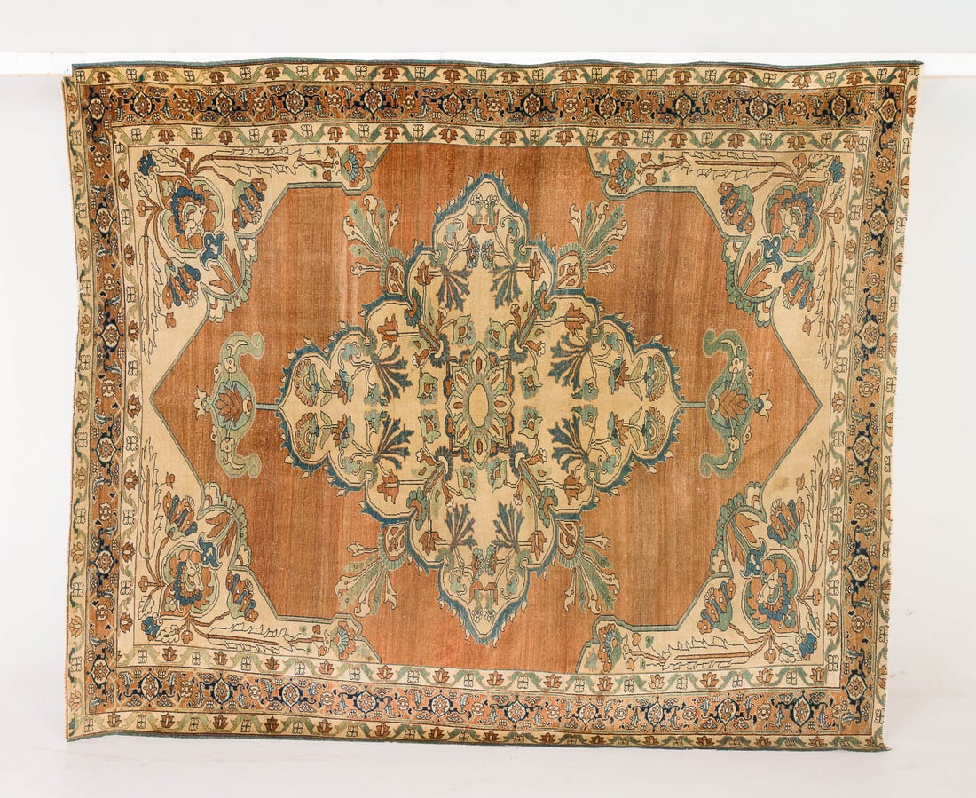 Antique Persian Wool Carpet (1 of 9)