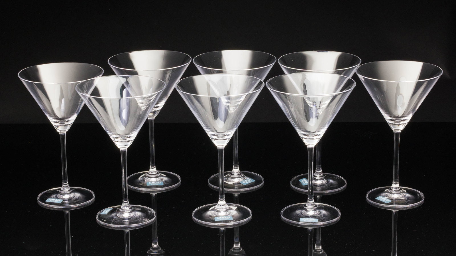 8 Marquis Waterford Martini Glasses (1 of 4)