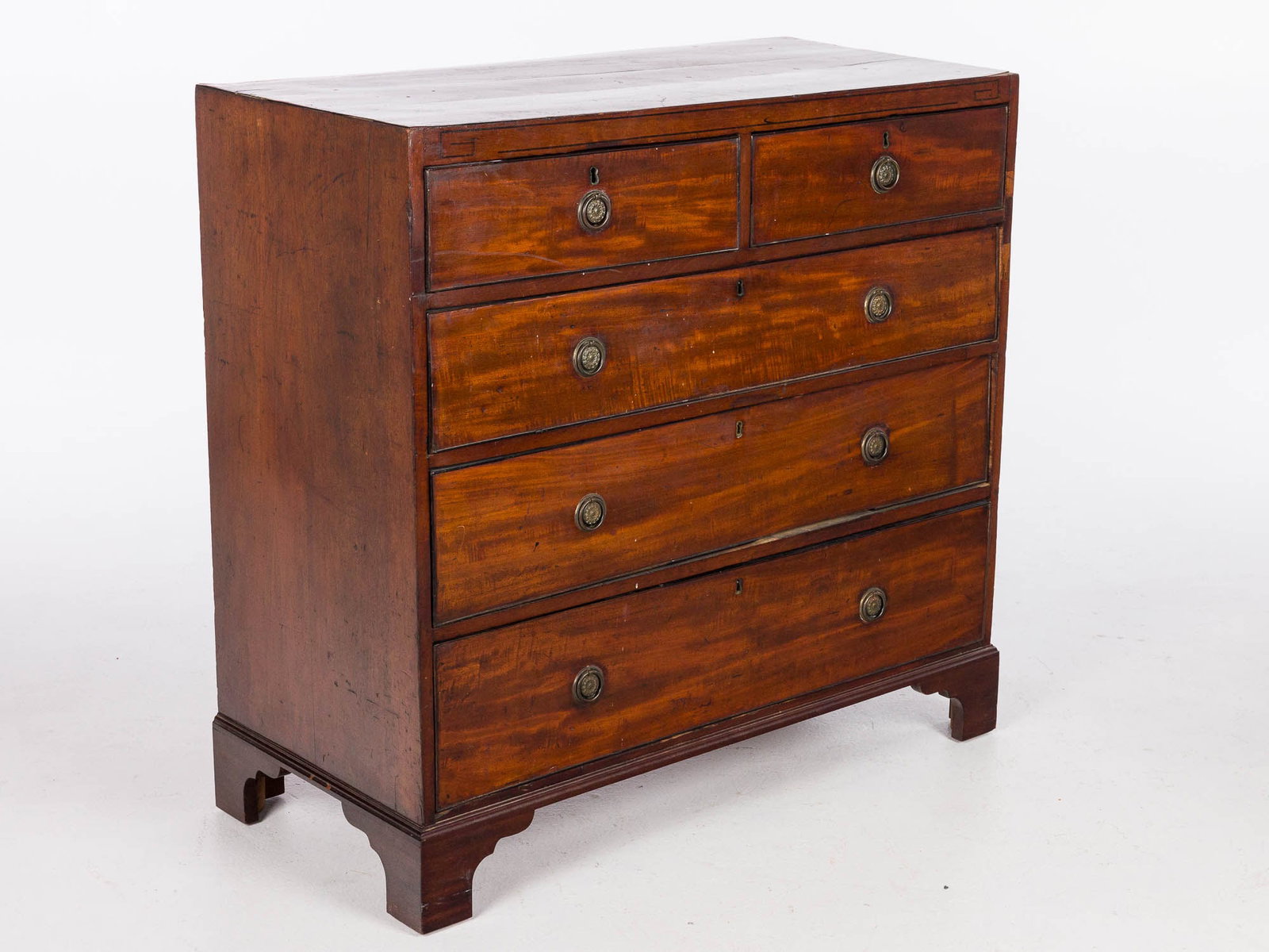 Regency Mahogany Chest of Drawers, 19th C (1 of 10)