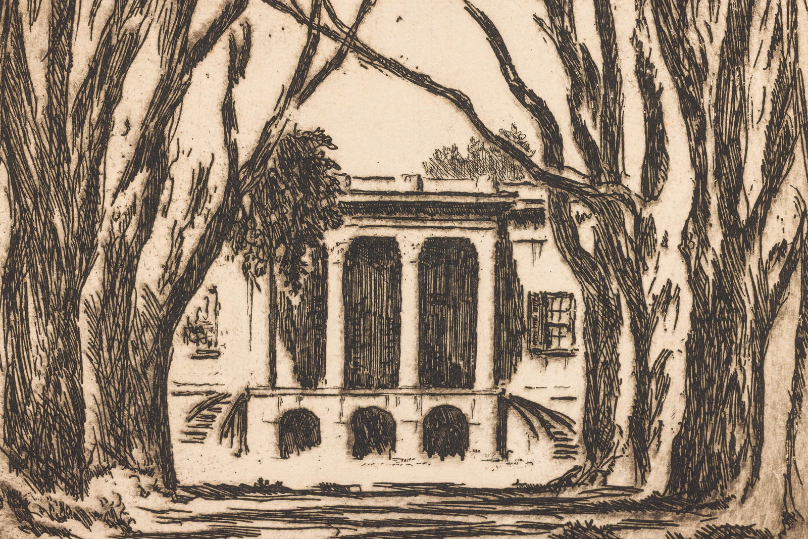 Christopher Murphy Jr, Hermitage, 2 Etchings - 10