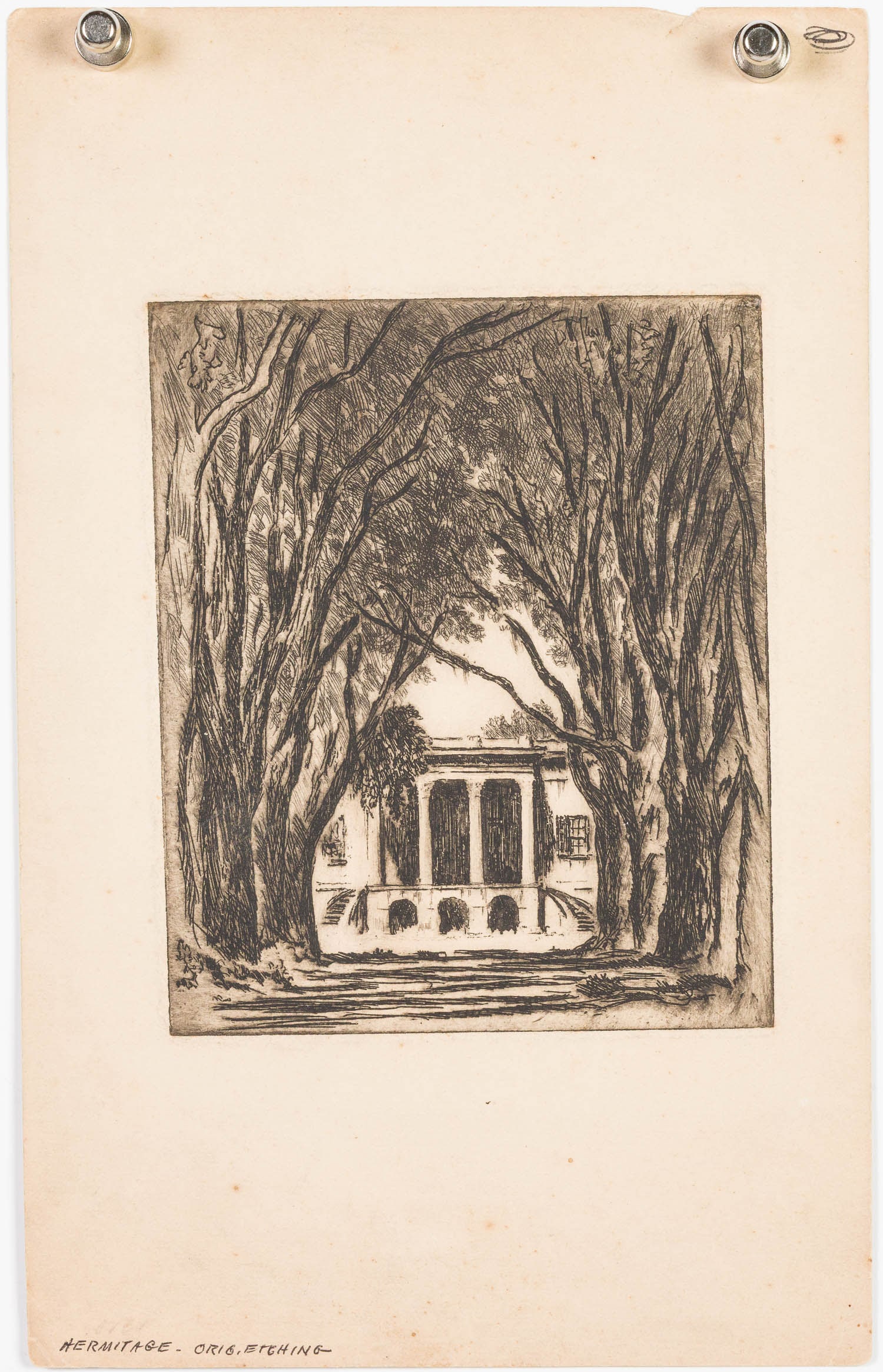 Christopher Murphy Jr, Hermitage, 2 Etchings - 2