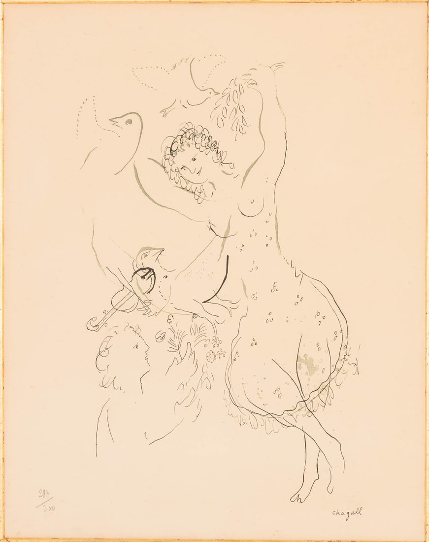 Mark Chagall (1887?1985) Danseuse aux Oiseaux, Litho (1 of 13)