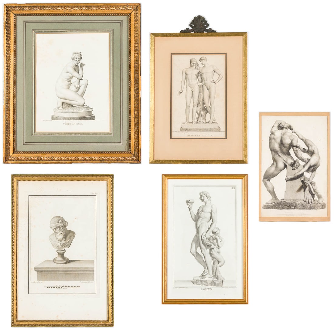 5 Framed Engravings (1 of 17)