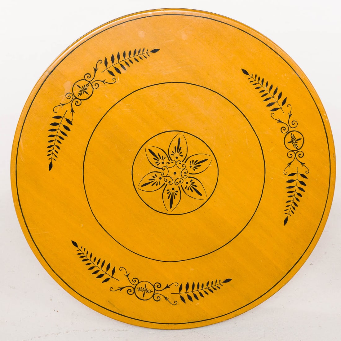 Neoclassical Style Painted Circular Table, 20th C - 2