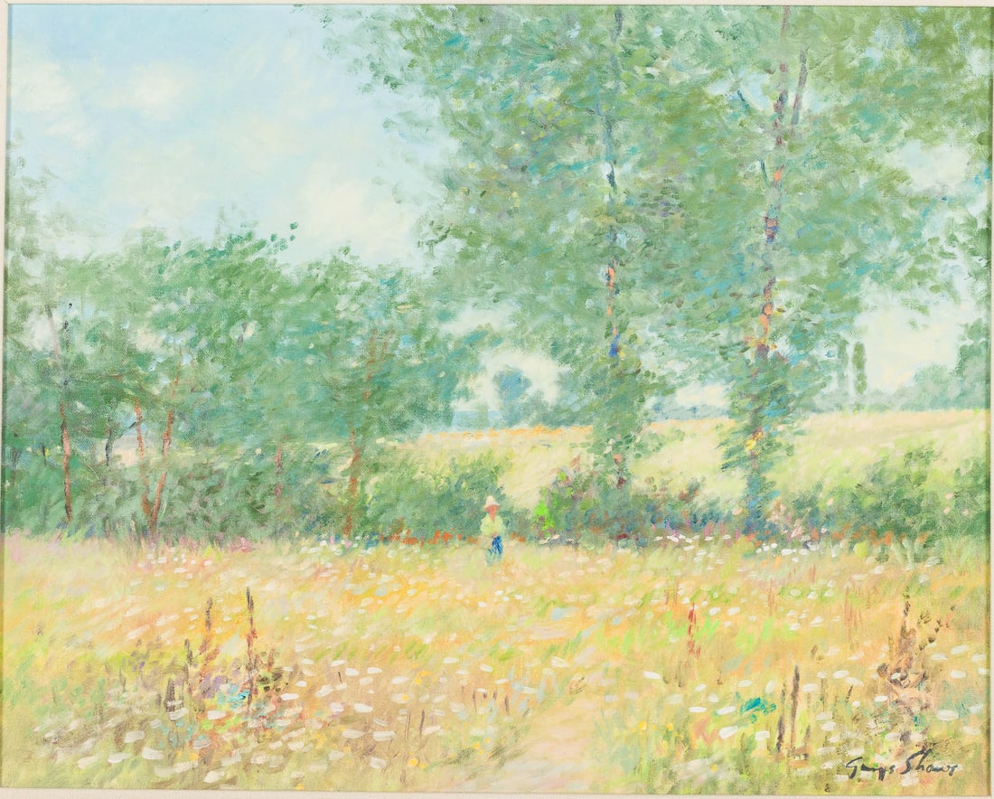 George Shawe (1915-1995), Forest Near Chalonnes, O/C (1 of 12)