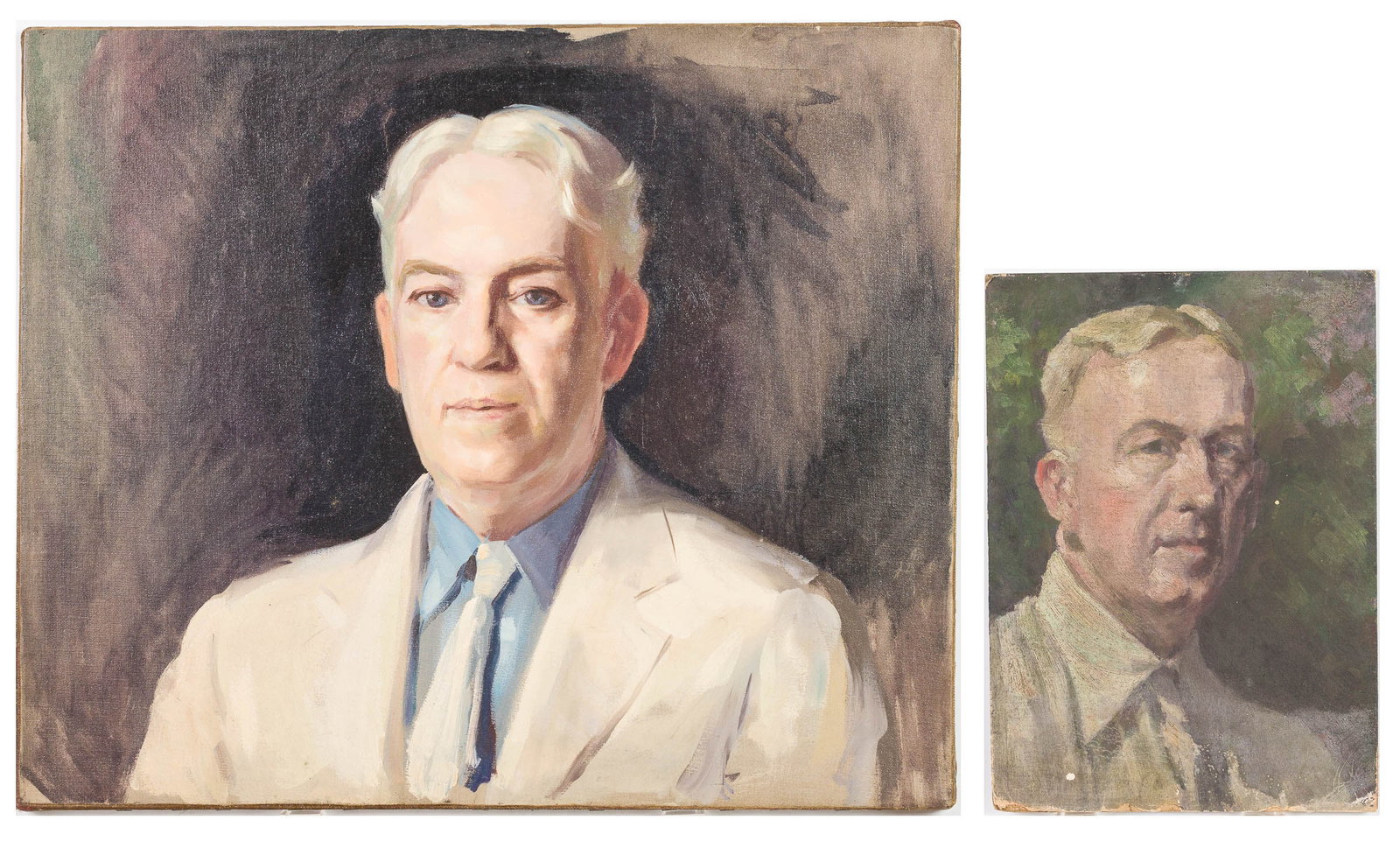 Christopher Murphy Jr, 2 Portraits of His Father (1 of 11)