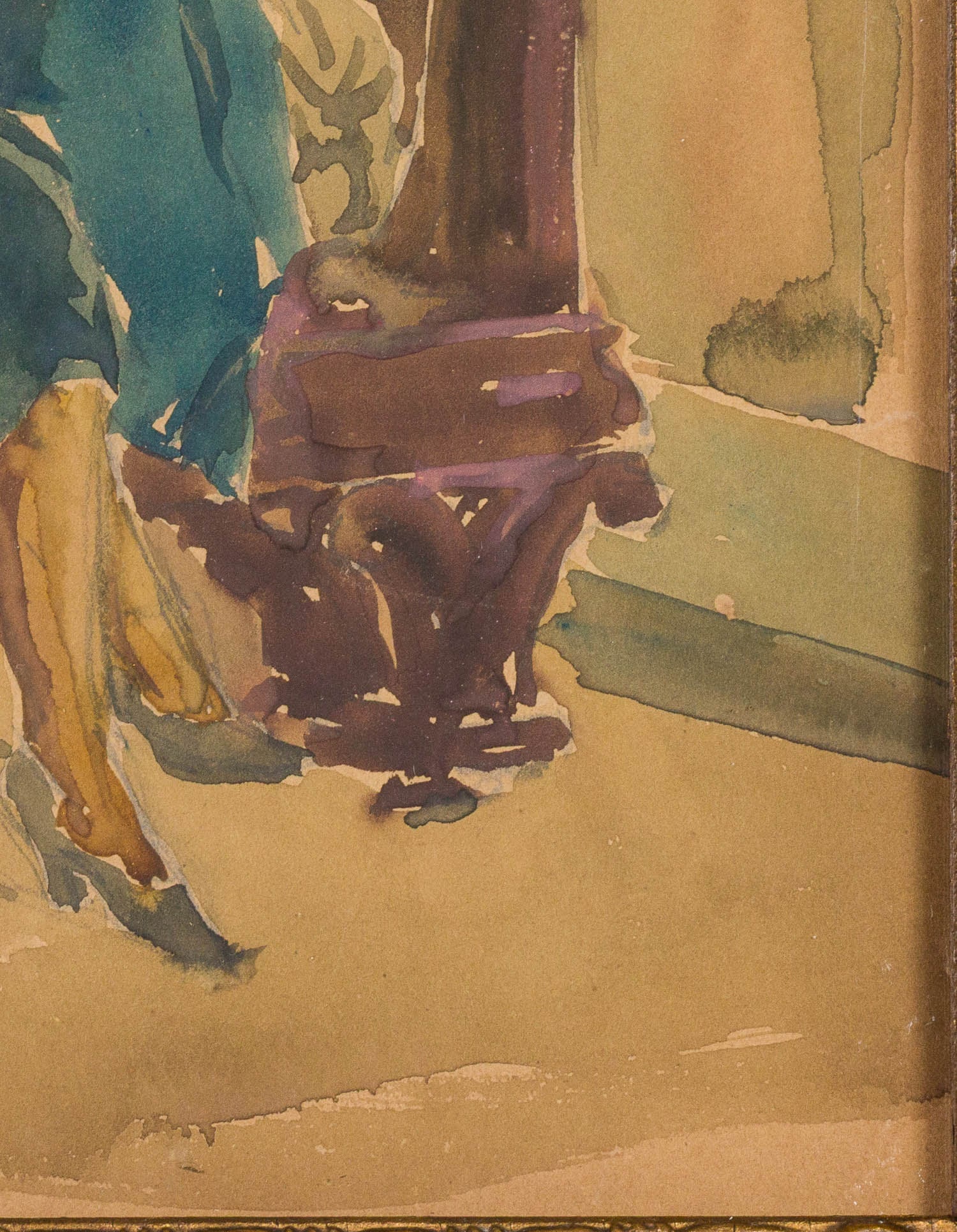 Christopher P.H. Murphy, 2 Figures Reading Newspaper - 6