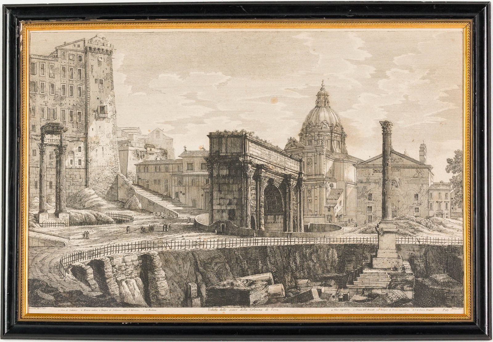 3 Luigi Rossini Engravings - 12