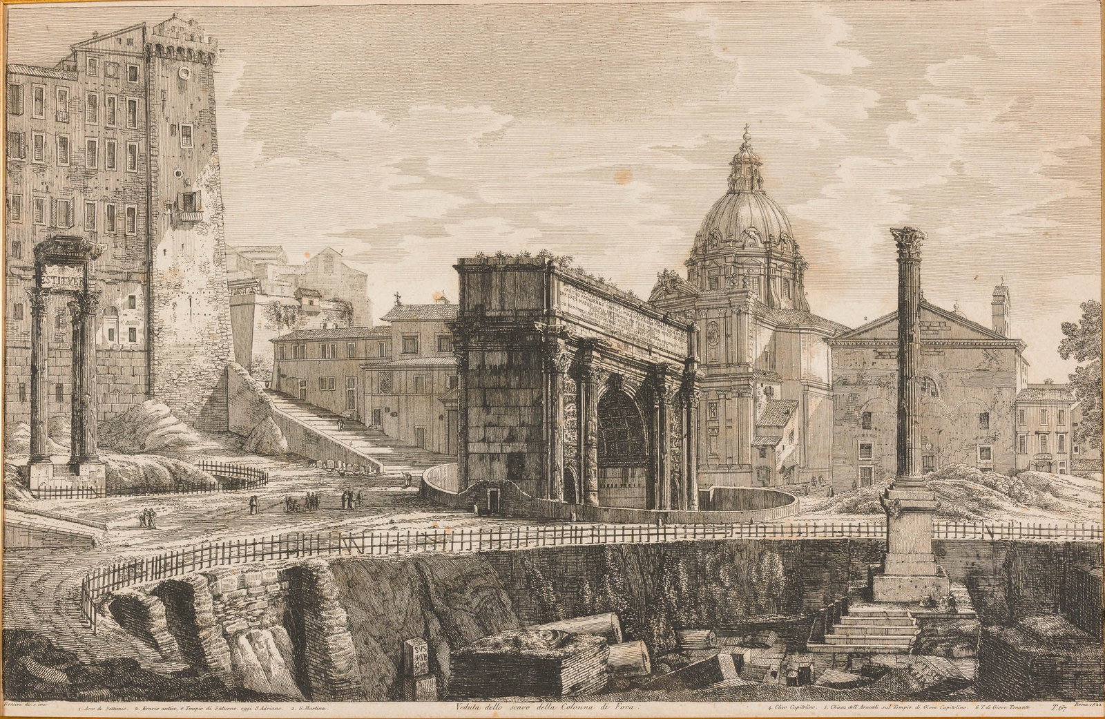 3 Luigi Rossini Engravings - 14