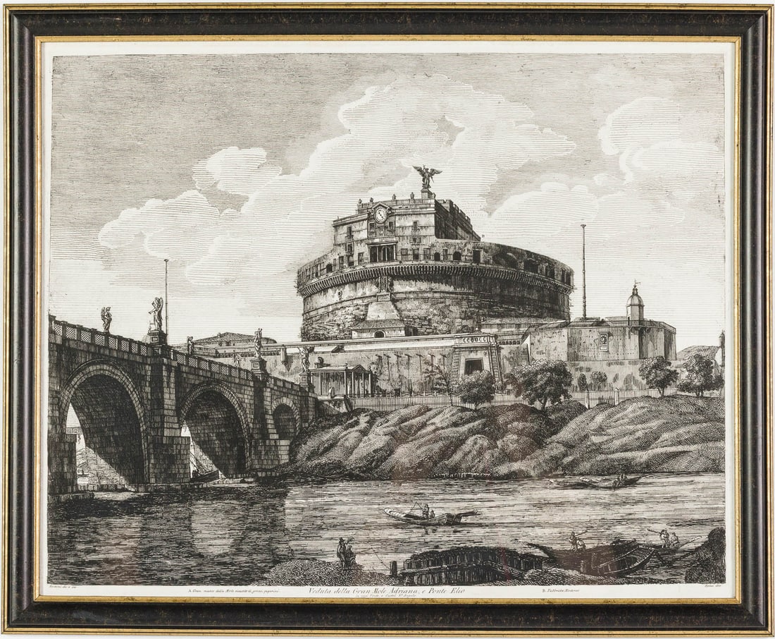 3 Luigi Rossini Engravings - 7