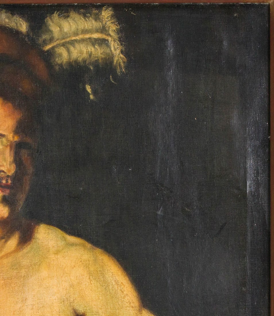 M. Berner, Study after Strozzi, O/C - 5