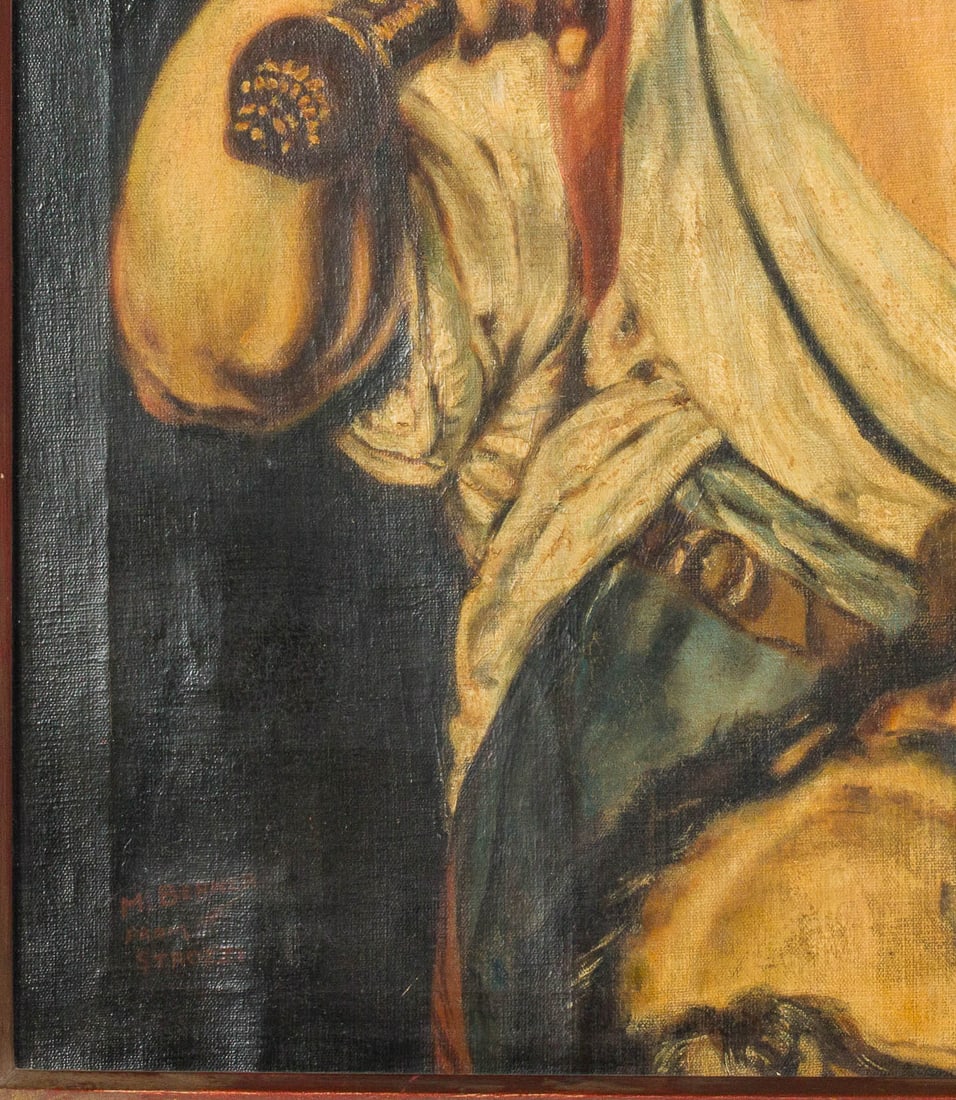 M. Berner, Study after Strozzi, O/C - 6