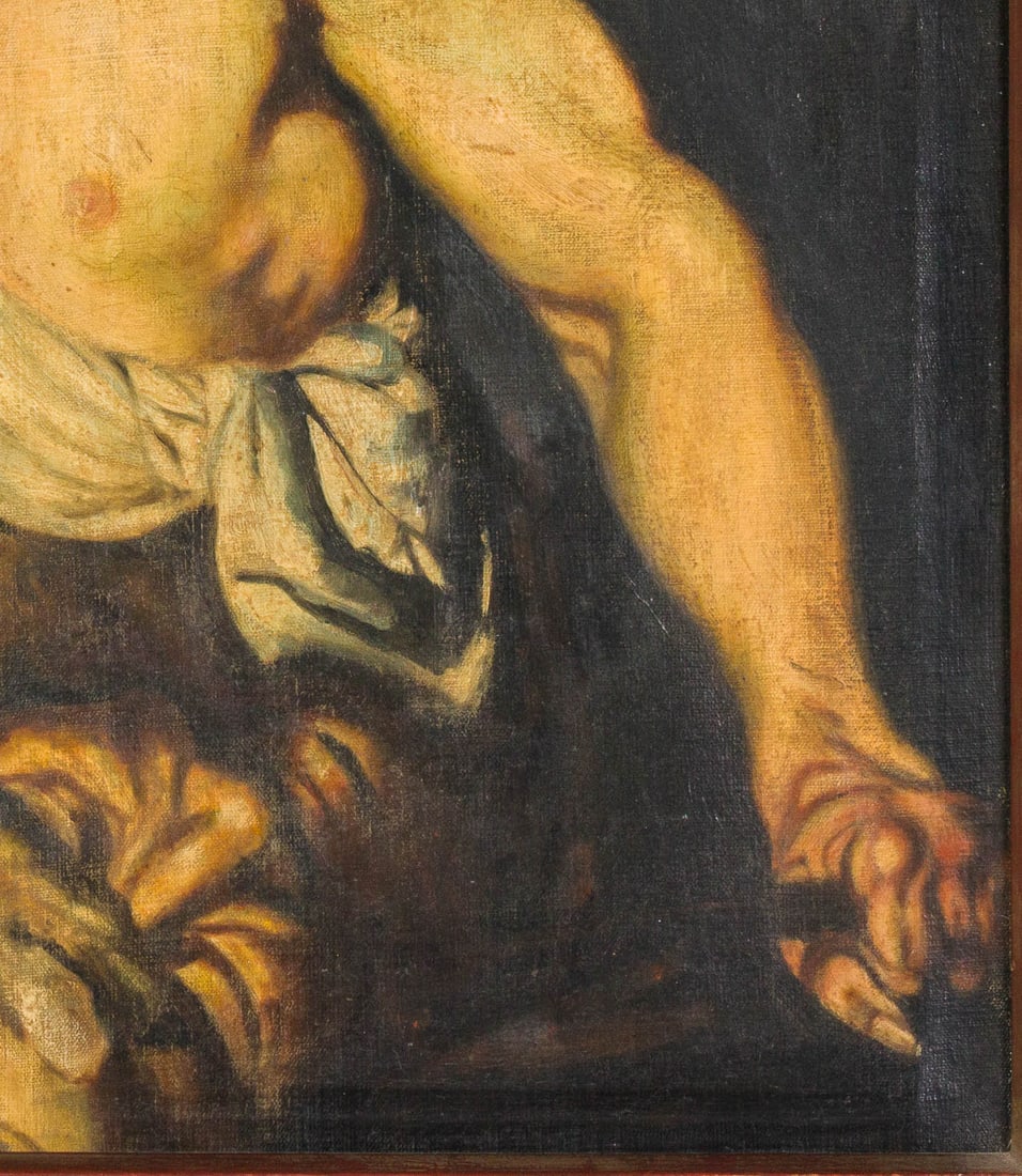 M. Berner, Study after Strozzi, O/C - 7