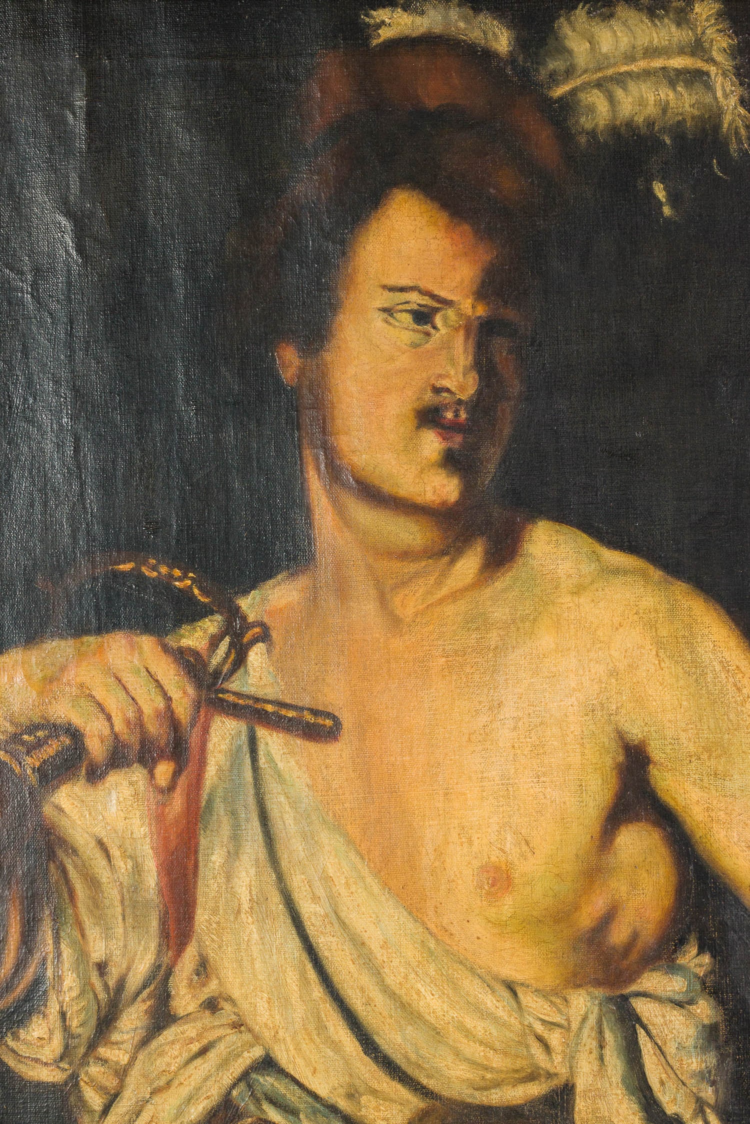 M. Berner, Study after Strozzi, O/C - 8
