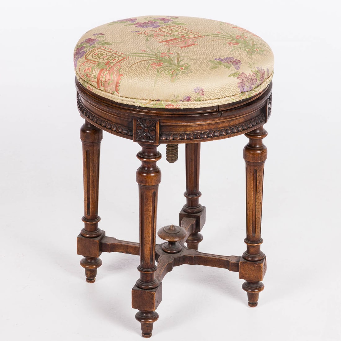 Louis XVI Style Piano Stool (1 of 12)
