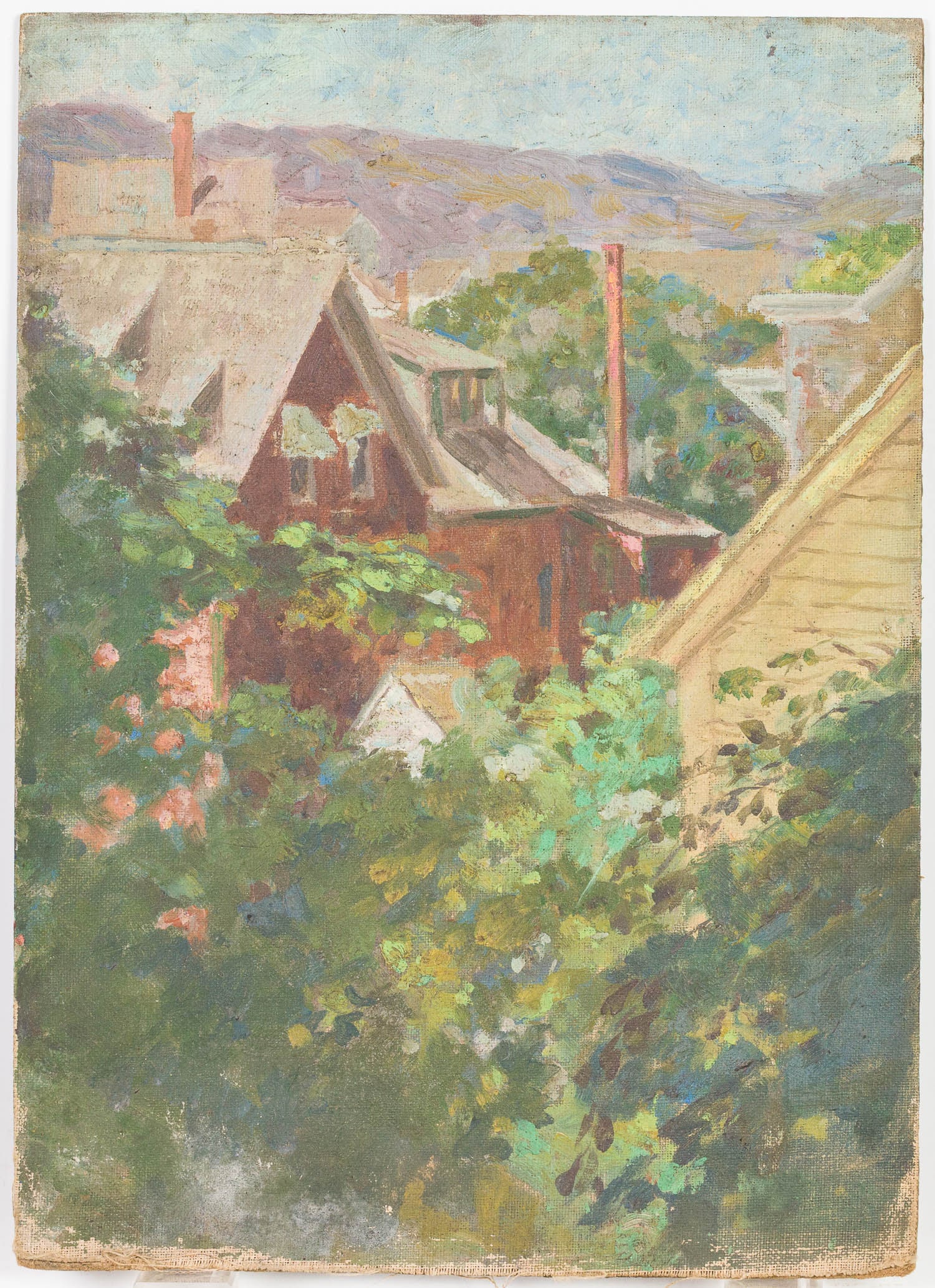 Christopher P.H. Murphy, Merrill Hall, 1915, Oil (1 of 11)