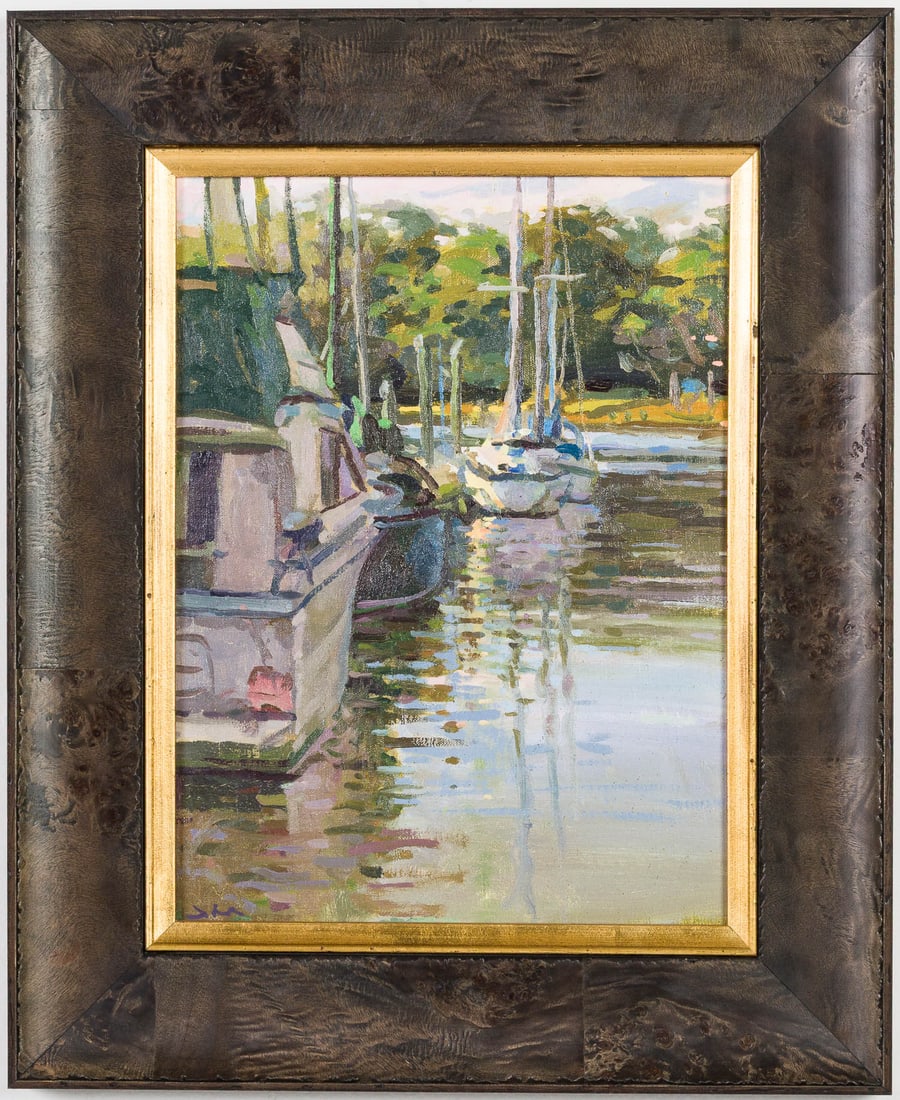 Jeff Markowsky (20th/21st C), Sailboat, Oil (1 of 11)