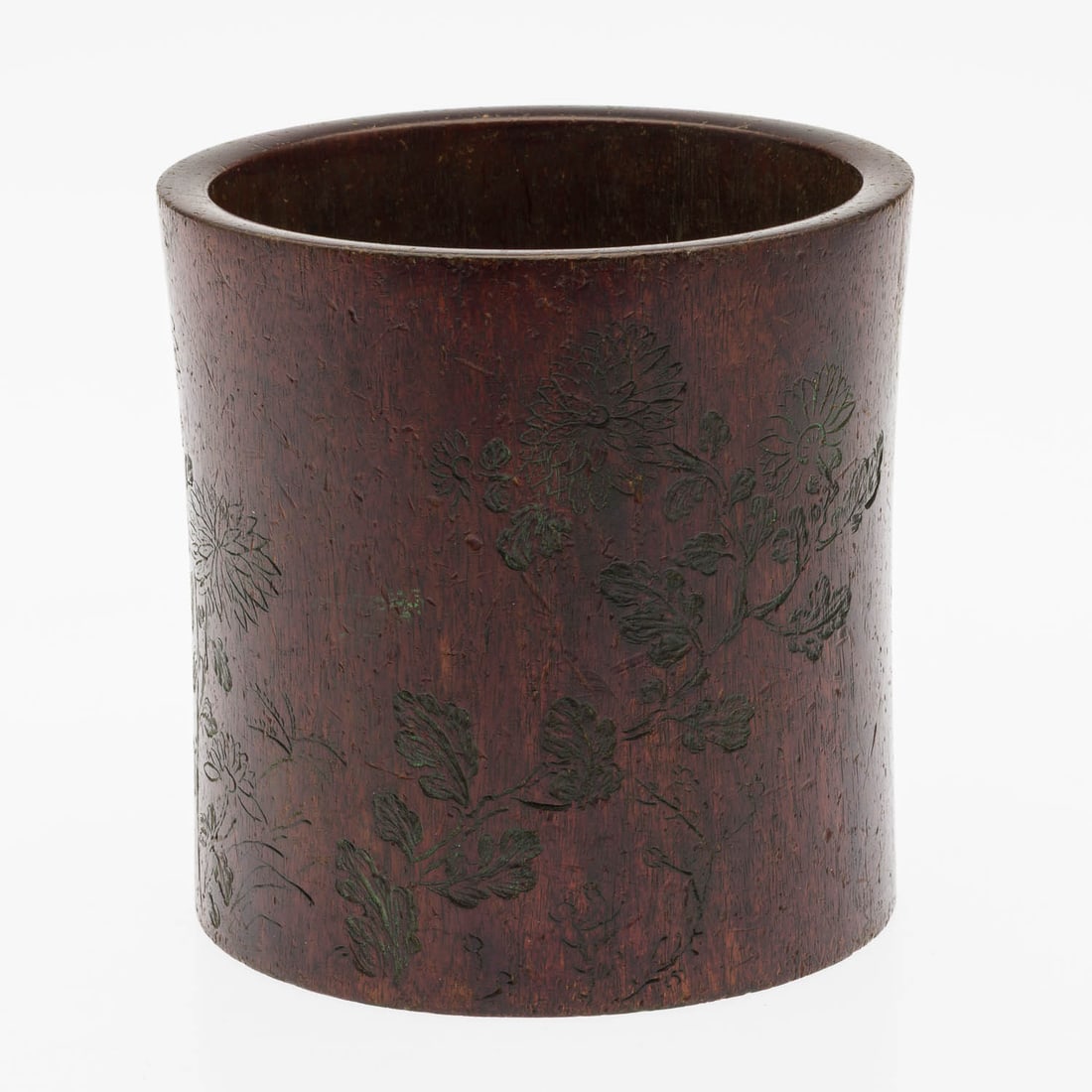 Chinese Brush Pot, Probably Huanghuali (1 of 11)