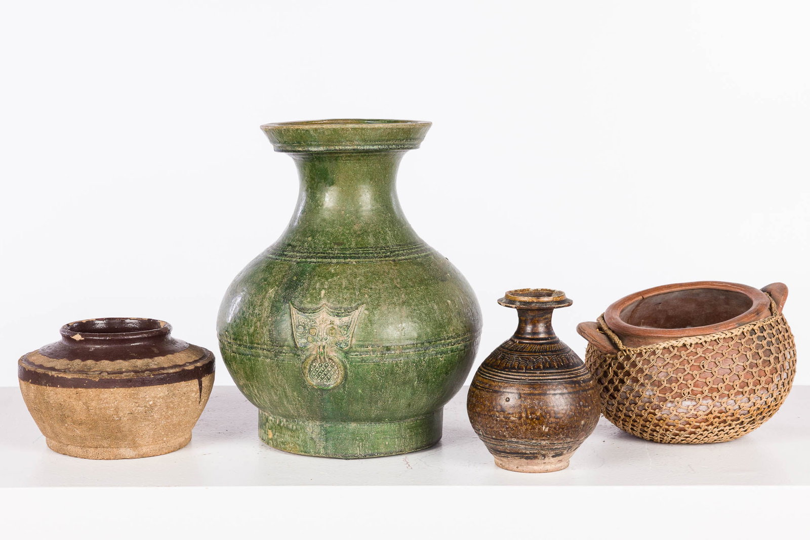Four Asian Ceramic Vessels (1 of 9)