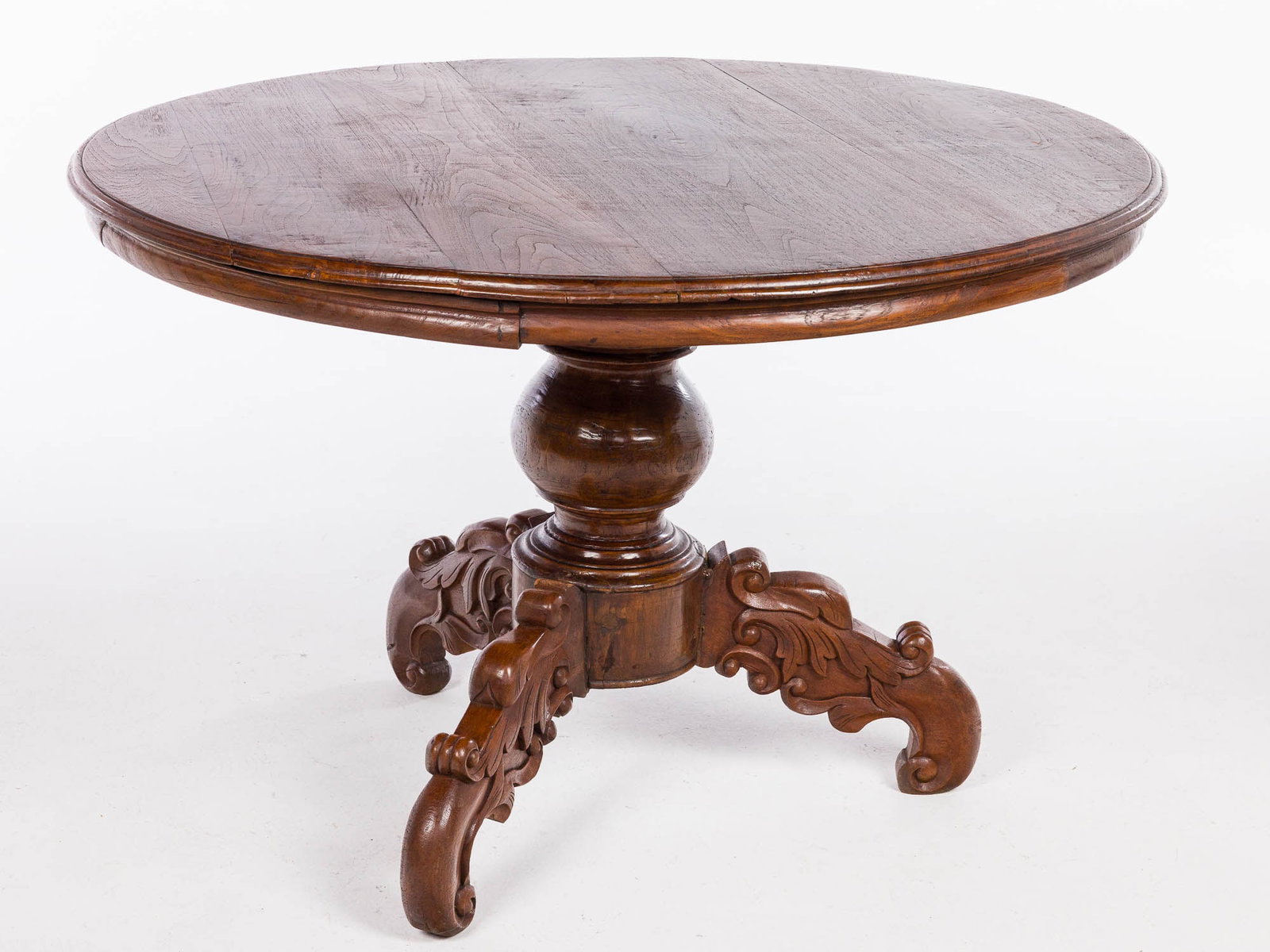 Indonesian Hardwood Center Table, 19th C (1 of 12)