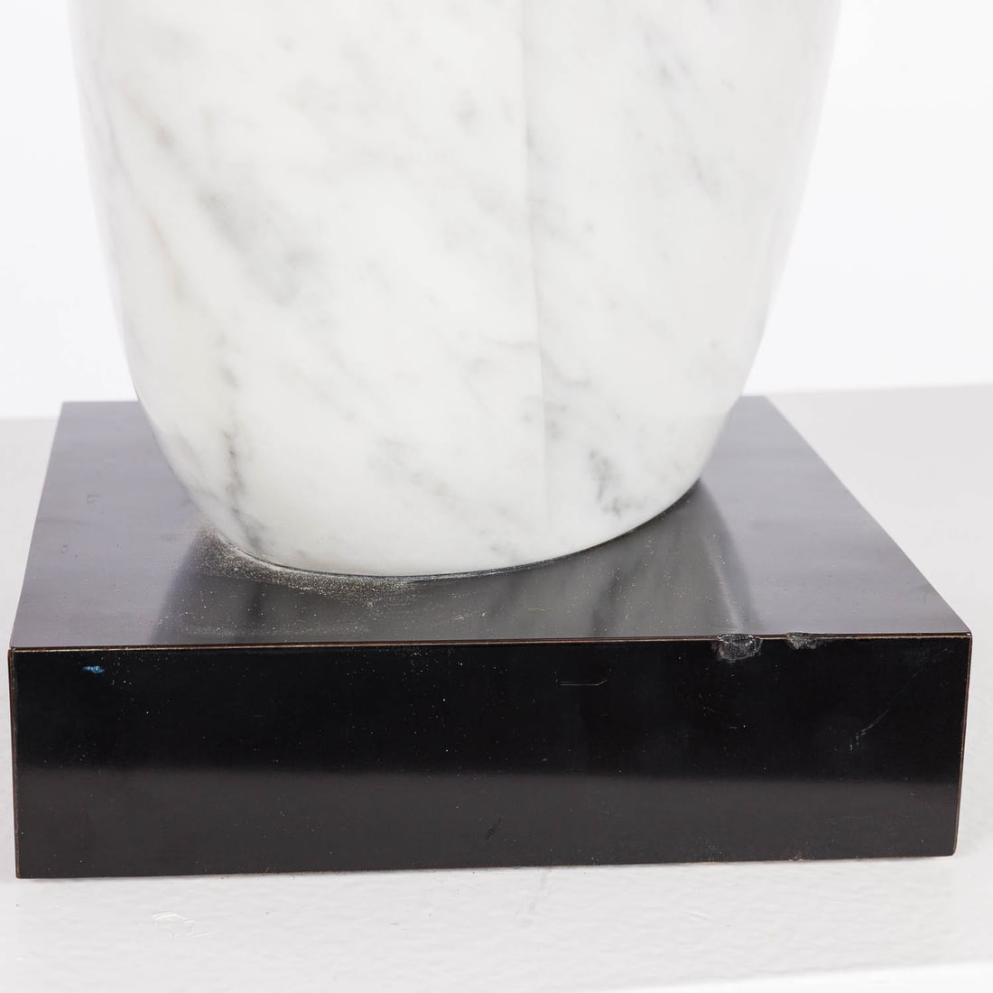 Carved Marble Abstract Head, Unsigned - 7